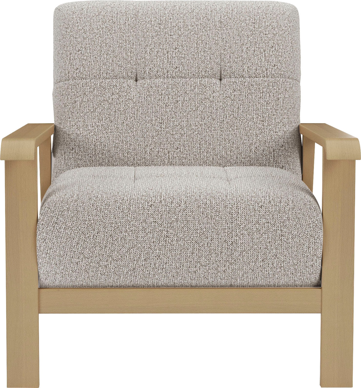 sit&more Sessel »Billund«, Armlehnen aus Buchenholz in natur, verschiedene günstig online kaufen