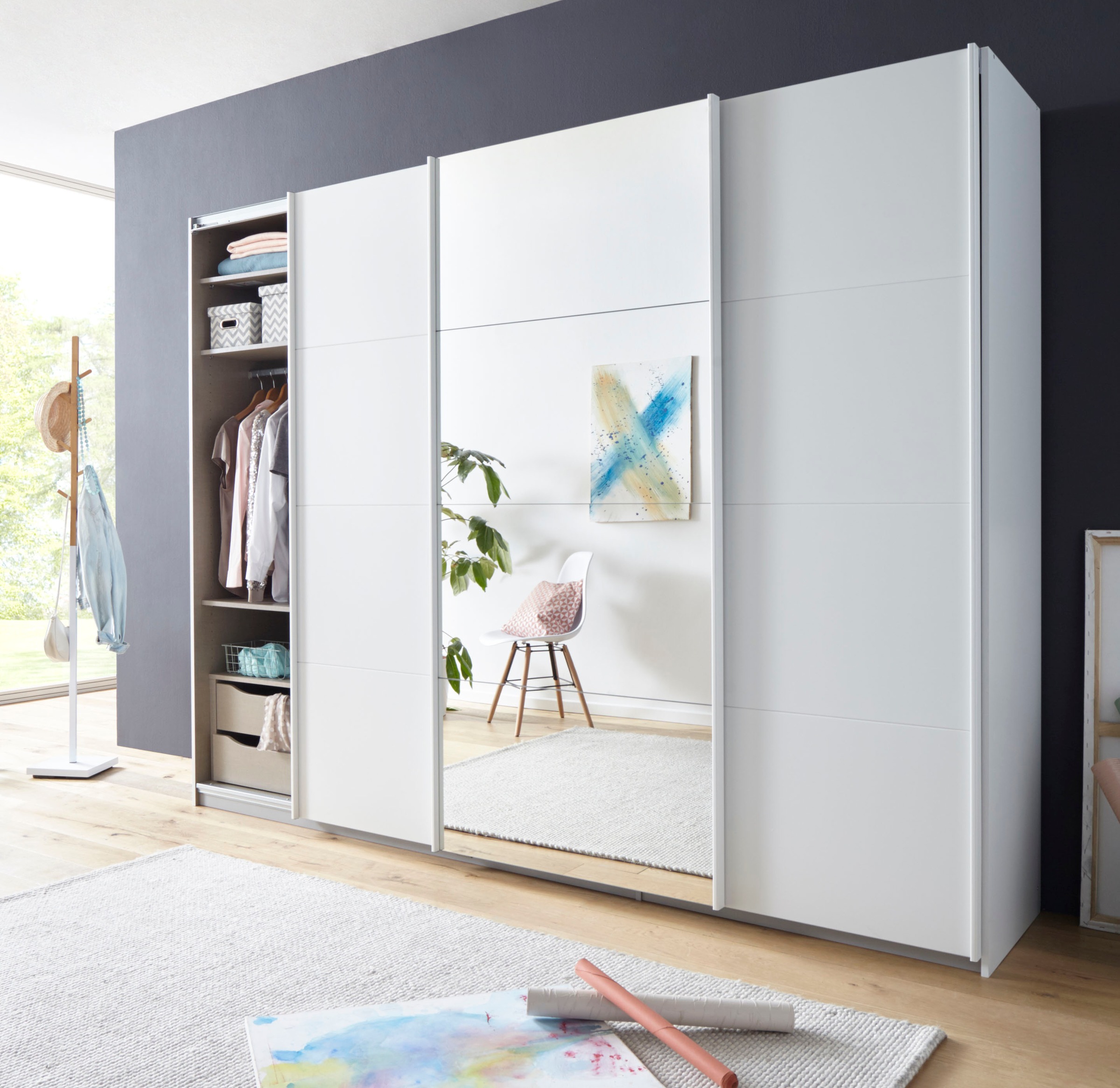rauch Schwebetürenschrank "Kleiderschrank Schrank Garderobe Schlafzimmersch günstig online kaufen