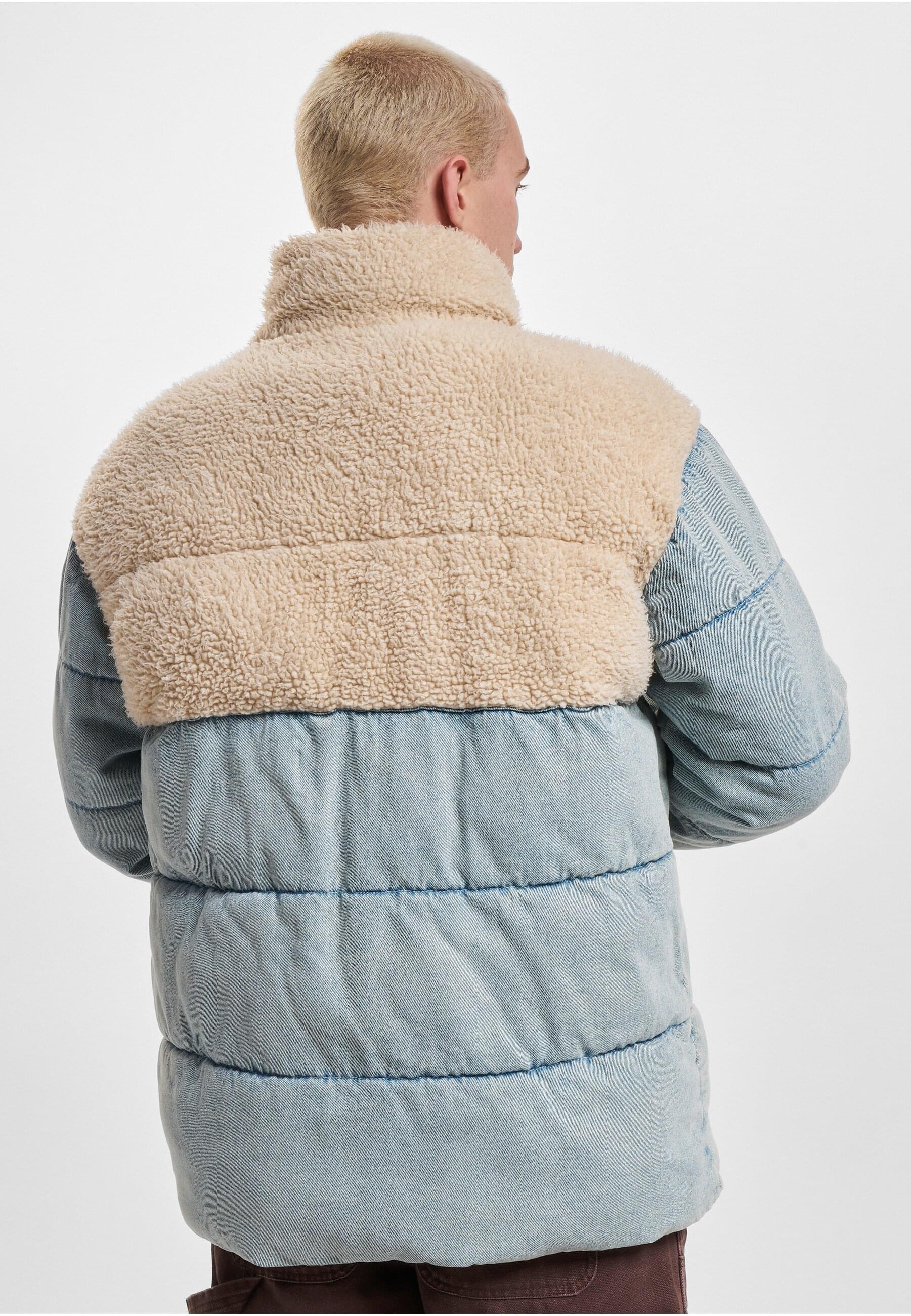 Karl Kani Winterjacke »Karl Kani Herren KM234-036-1 KK Retro Denim Teddy Puffer Jacket« 1 Stk. tlg. ohne Kapuze