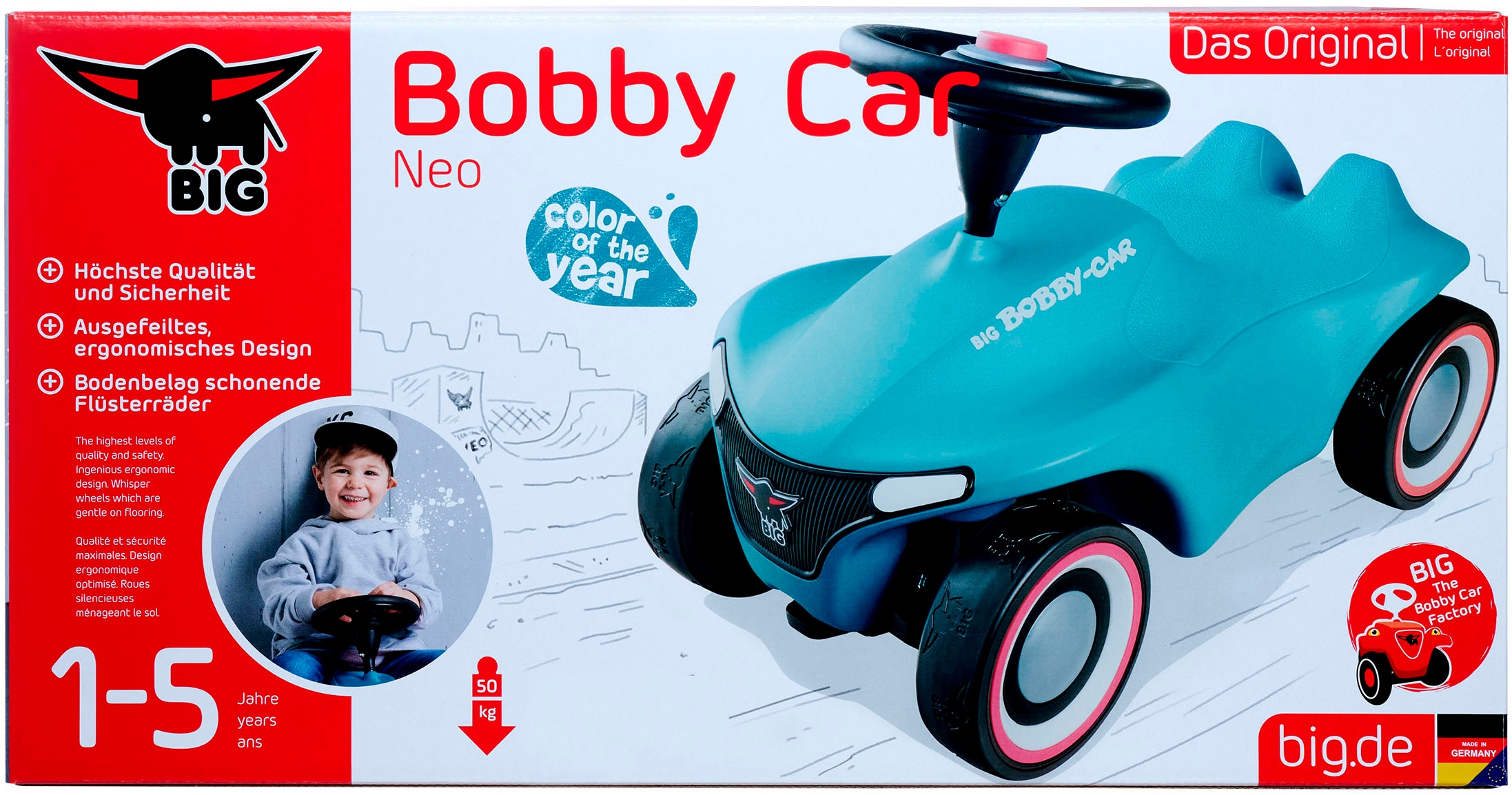 BIG Rutscherauto »BIG Bobby Car Neo« Made in Germany