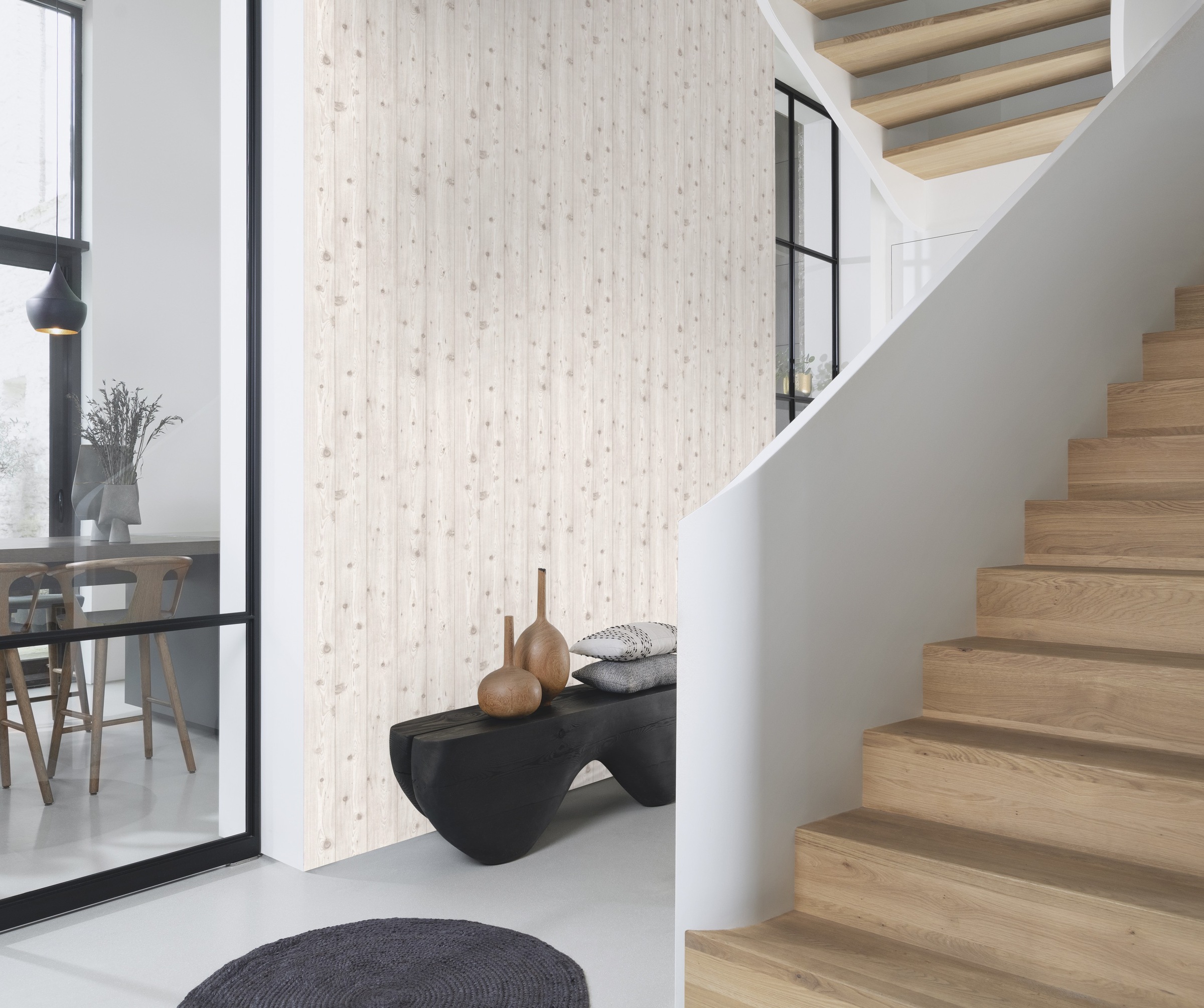 s.Oliver Papiertapete »mit Holzoptik«, Holz, Holz