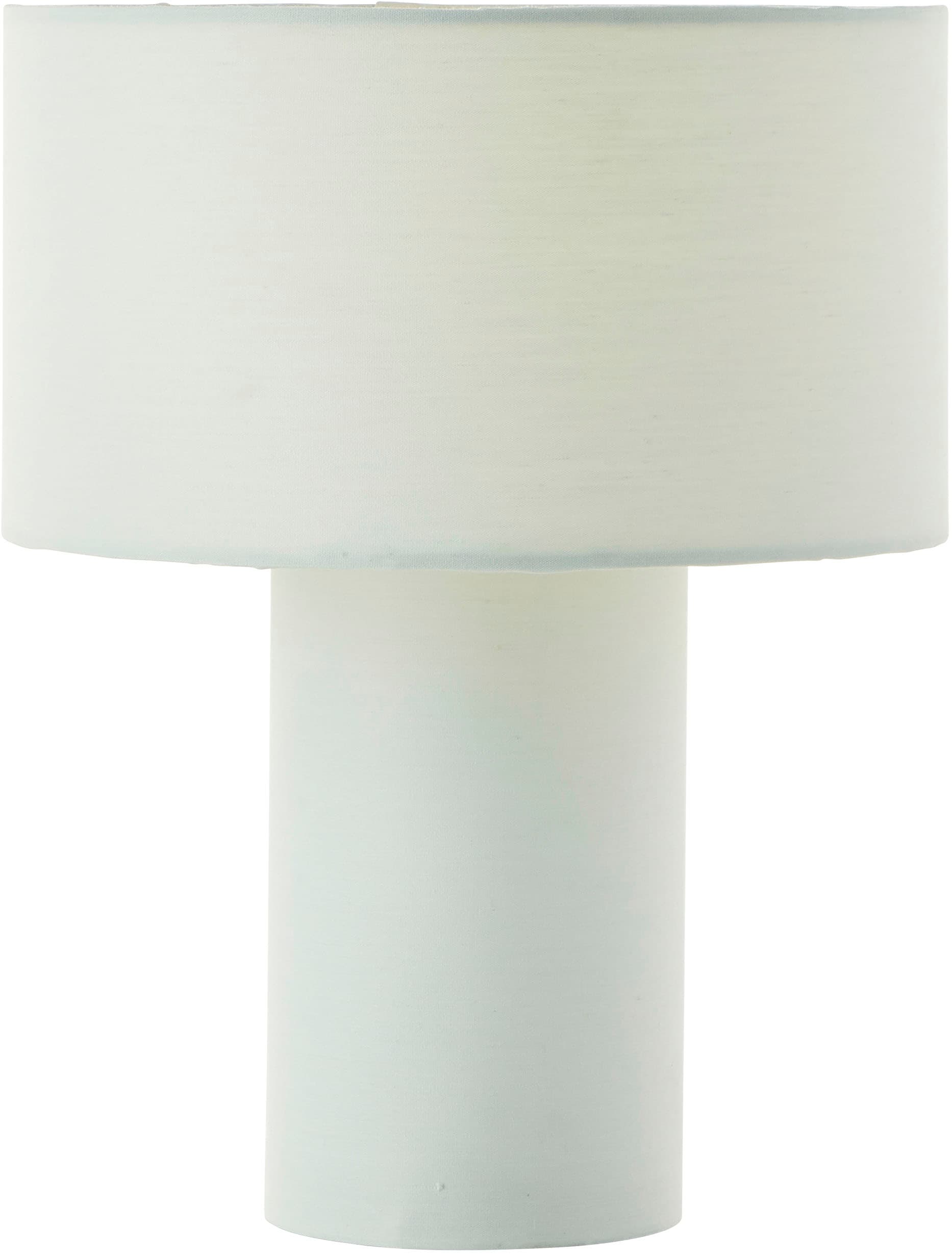 Lüttenhütt Tischleuchte »Alrik - Lampe mit Stoffschirm«, 1 flammig, Höhe 30 cm, Ø 23 cm, E14, Textil, Kinderzimmer; Kinderlampe