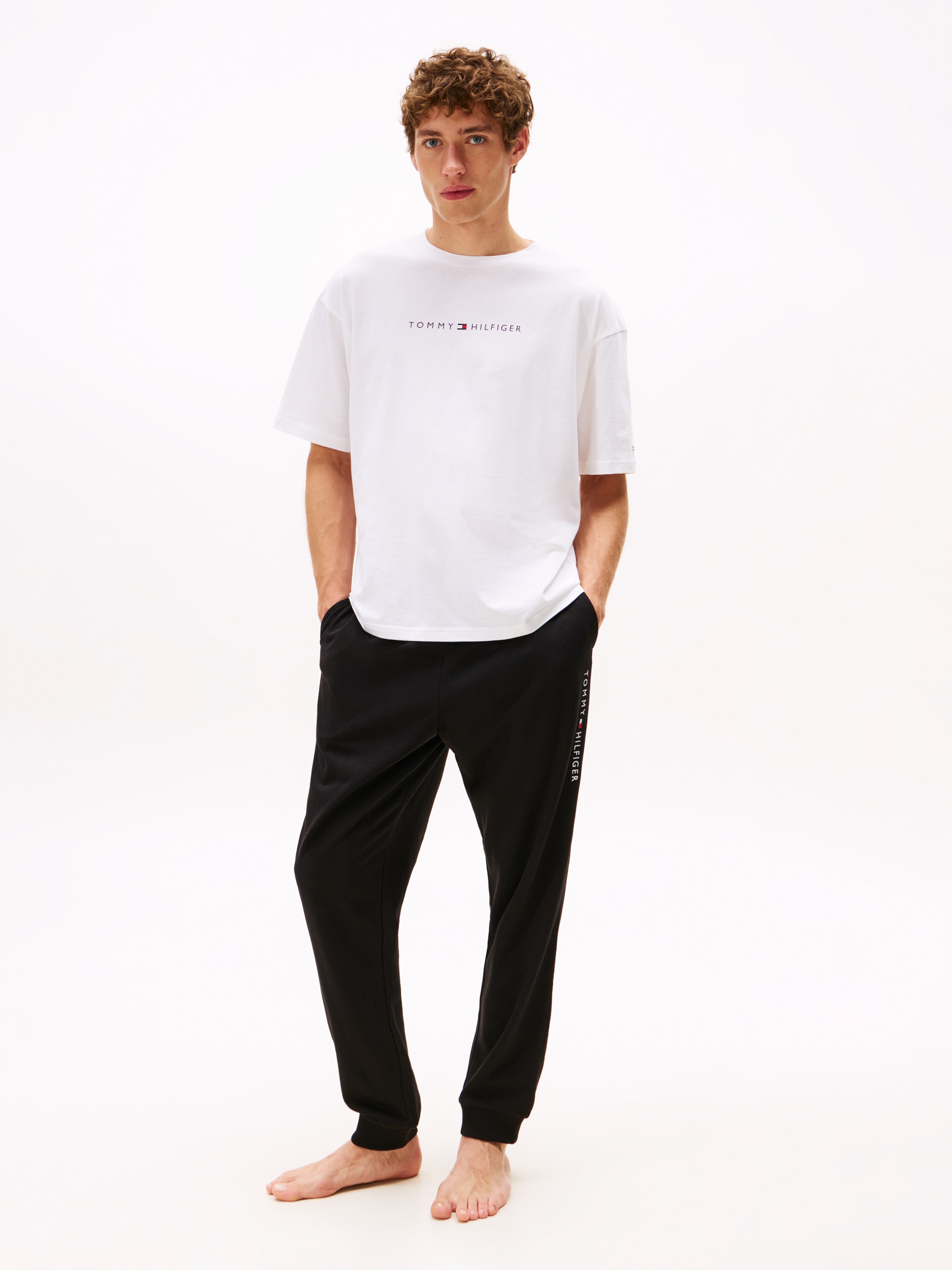 Tommy Hilfiger Underwear T-Shirt »TEE CONT. LOGO«, mit Rundhals, normale Passform