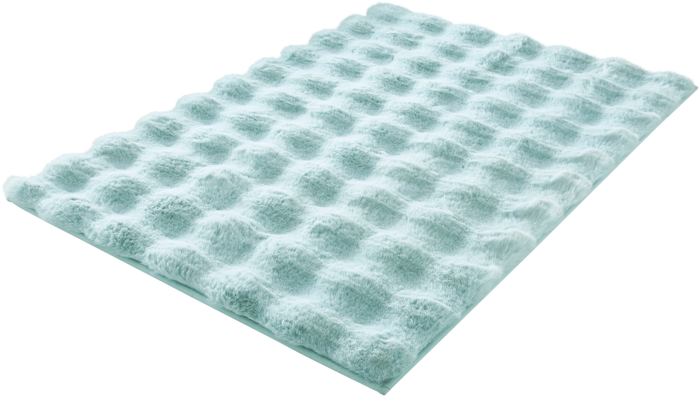 Kleine Wolke Badematte Cloud, Höhe 28 mm, rutschhemmend beschichtet, fußbod günstig online kaufen