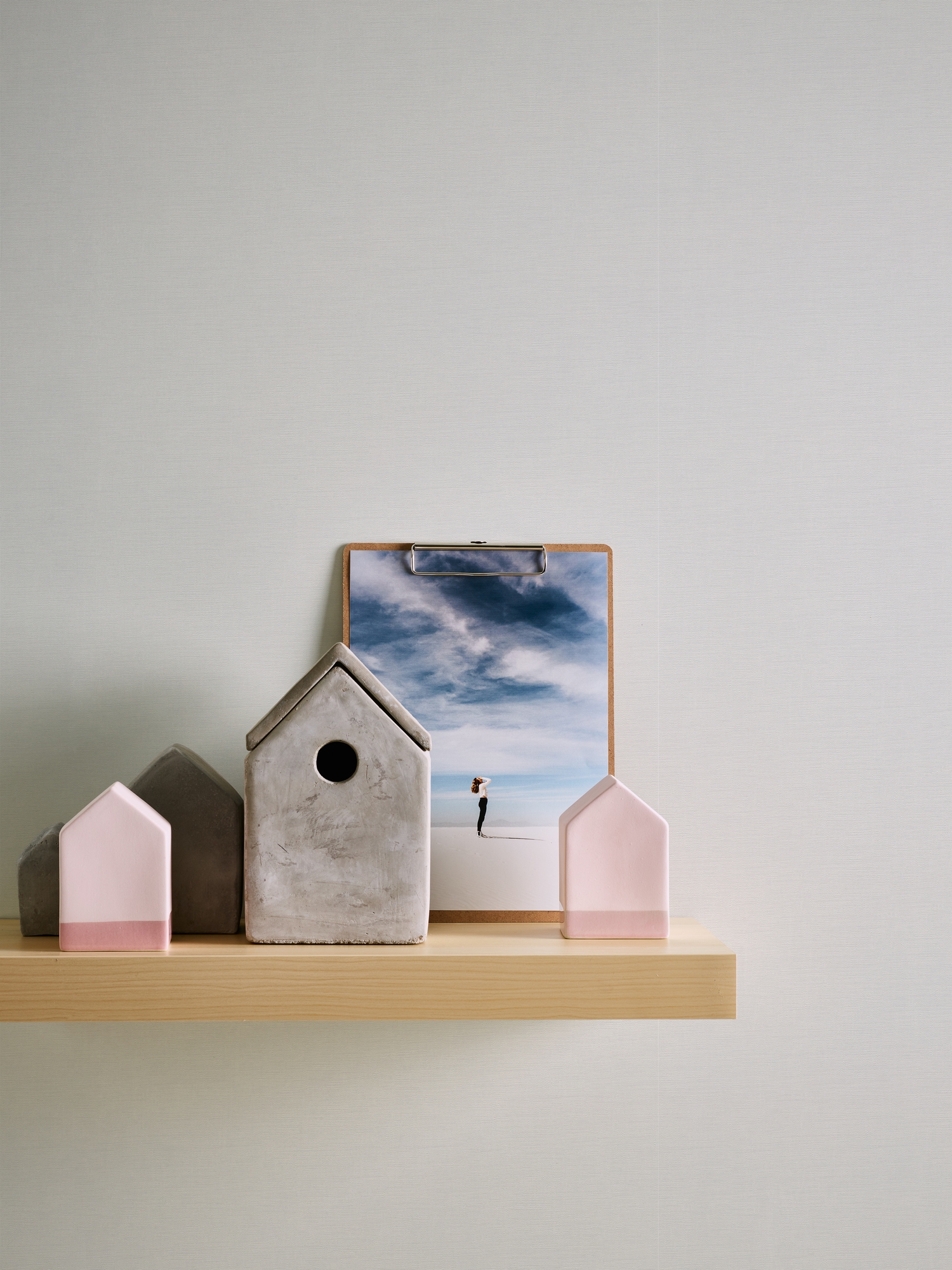 A.S. Création Vliestapete »Landhaustapete Einfarbig« matt geprägt Unitapete matt