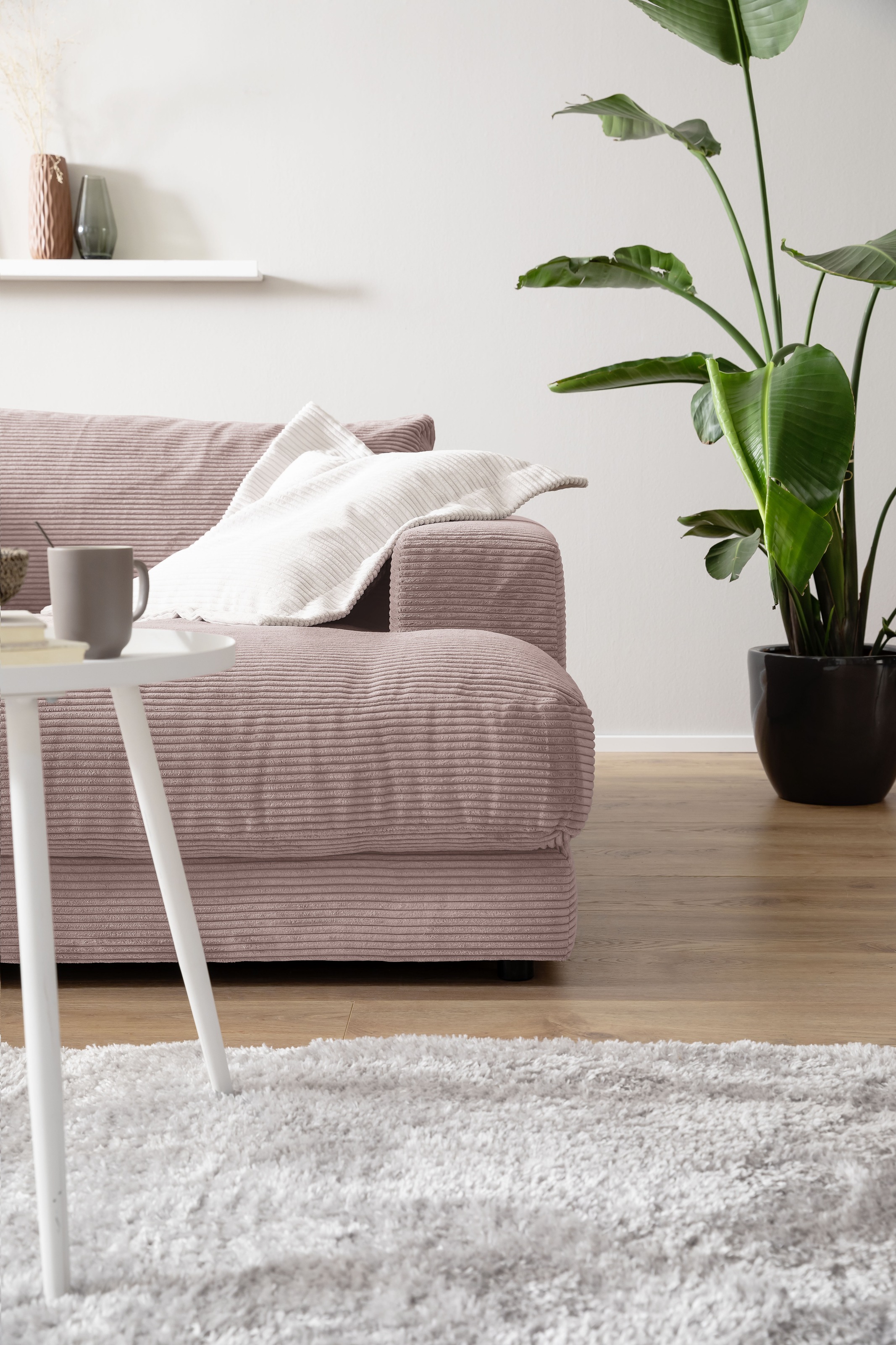Places of Style Loungesofa »Enisa, B/T/H: 290/170/85 cm«, Zeitloses und stylisches Loungemöbel, Mega-Sofa, Big-Sofa XXL