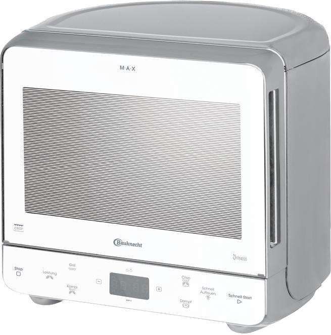 BAUKNECHT Mikrowelle »MW 39 WSL« Grill 700 W Kompakte Mikrowelle mit Grill, Crisp-Funktion und Dampfgaren