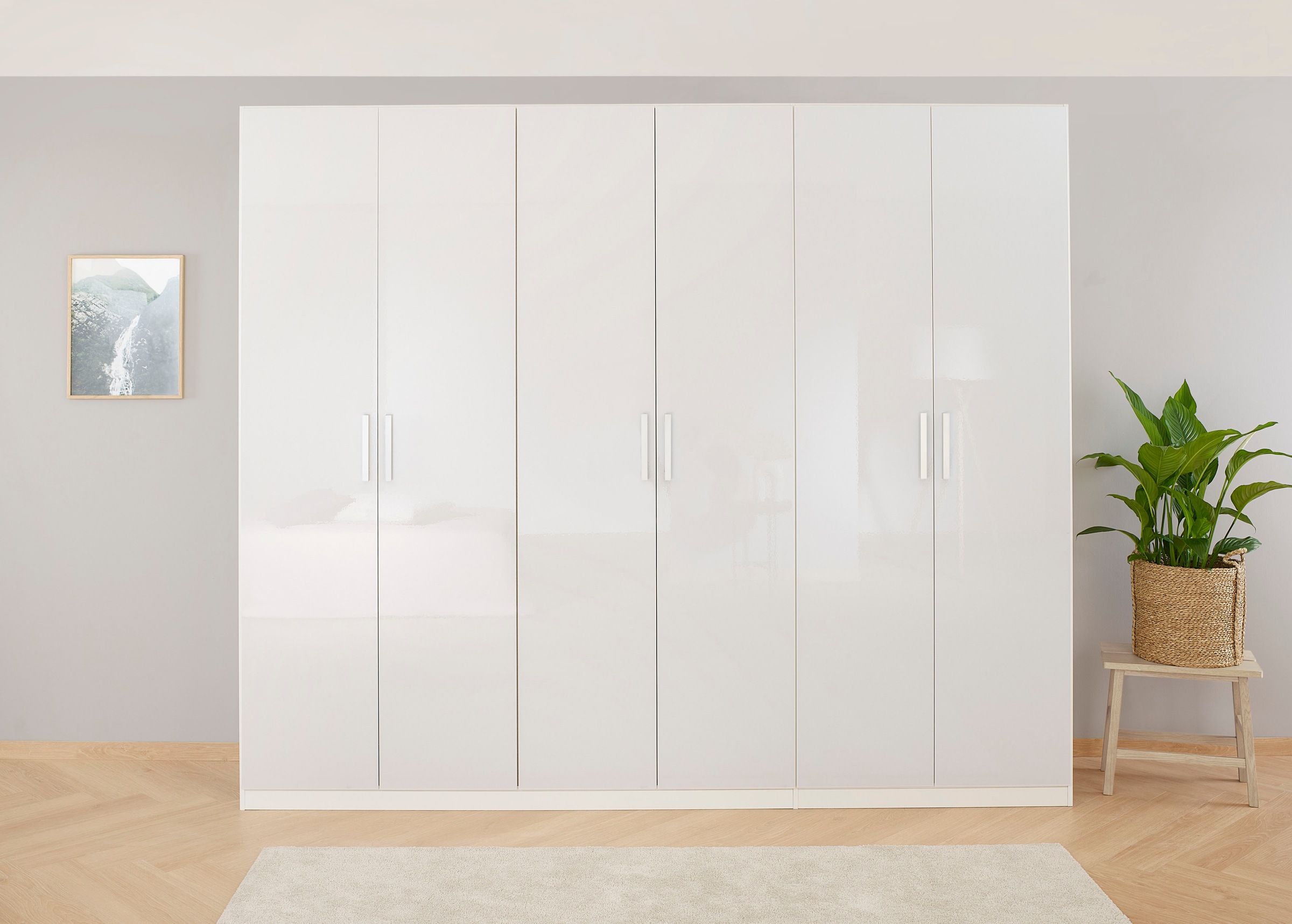 rauch Drehtürenschrank »Kleiderschrank Schrank Garderobe KOLUNA mit Hochgla günstig online kaufen