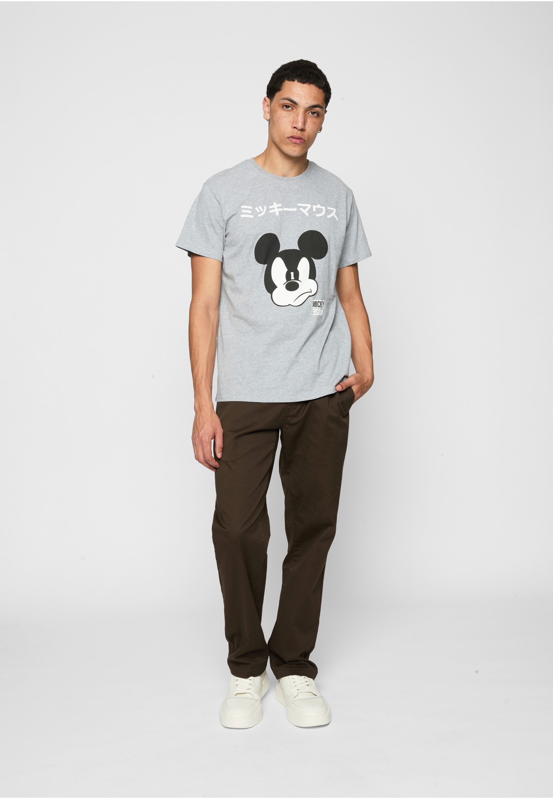 Merchcode T-Shirt »Merchcode Herren Mickey Japanese Tee« 1