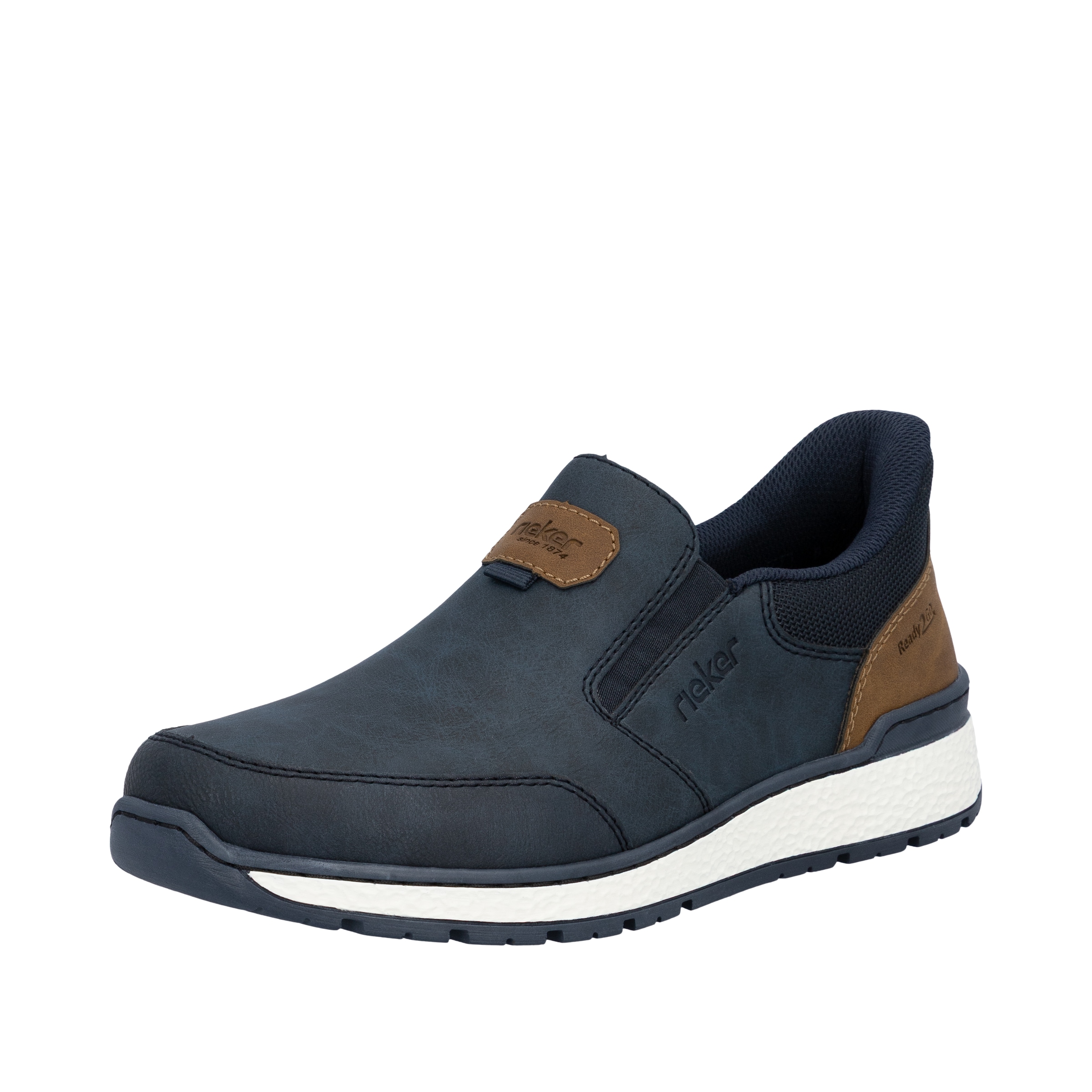 Rieker Slipper »Ready2GO«  Schlupfschuh, Halbschuh, Slip-on Sneaker mit Stretcheinsätze