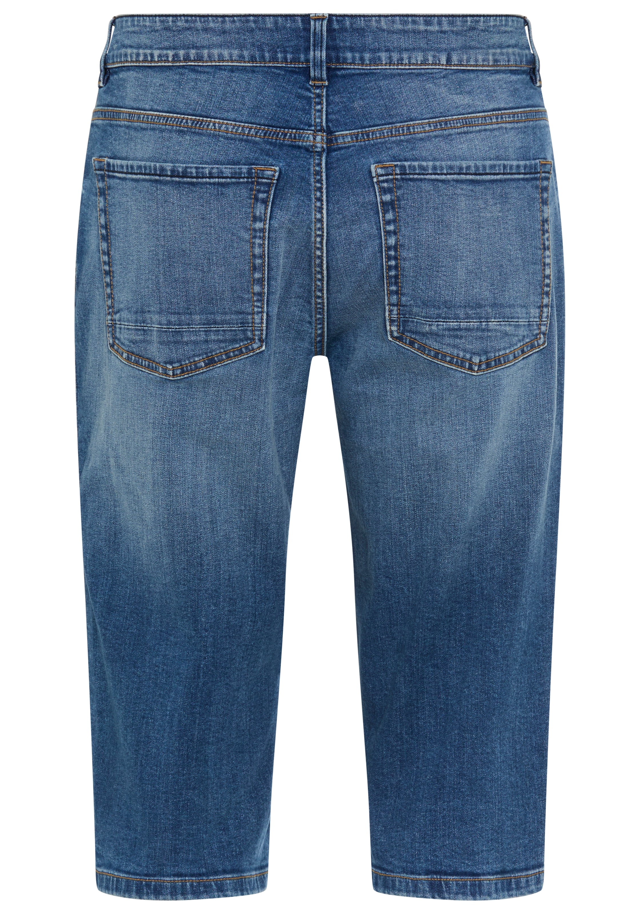 Man's World Plus Jeansbermudas »Große Größen« gerade geschnittenes Bein, normale Leibhöhe, Regular-Fit