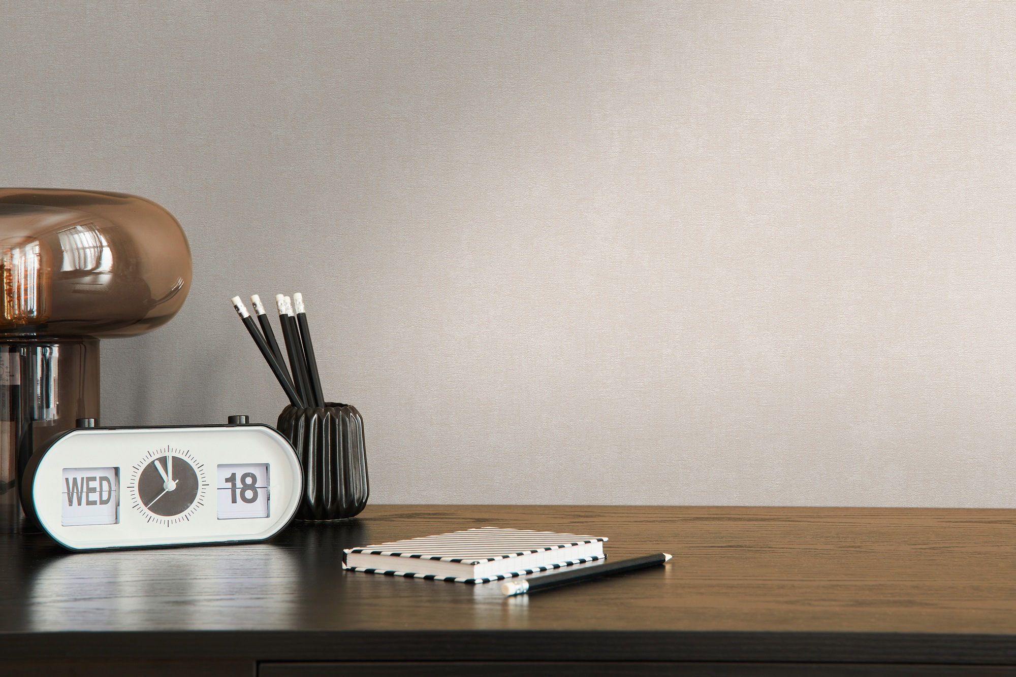 A.S. Création Vliestapete »Casual Living einfarbige Tapete Unitapete Putzoptik Putzoptik« matt glatt Vliestapete einfarbig für Schlafzimmer Küche Wohnzimmer Uni Design