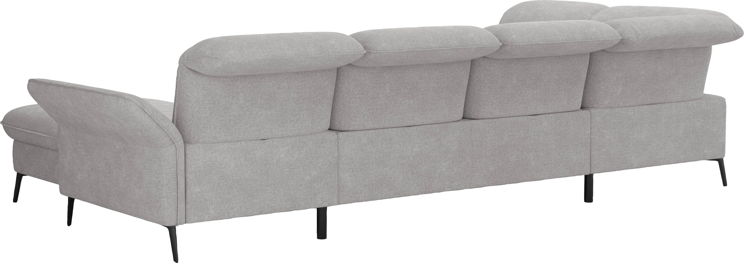 sit&more Wohnlandschaft »Emely«, mit Sitztiefenverstellung optional mit Bettfunktion und Bettkasten
