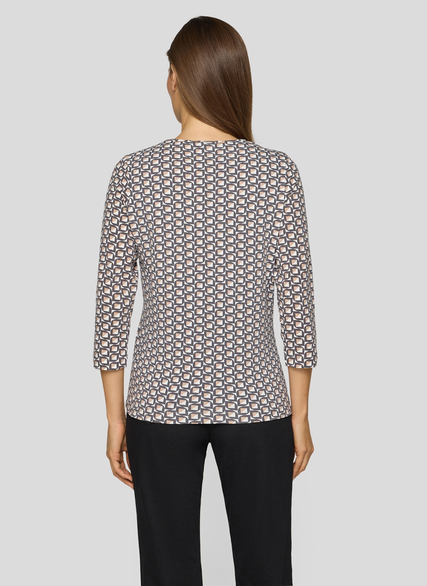 Rabe 3/4-Arm-Shirt mit Minimal Print