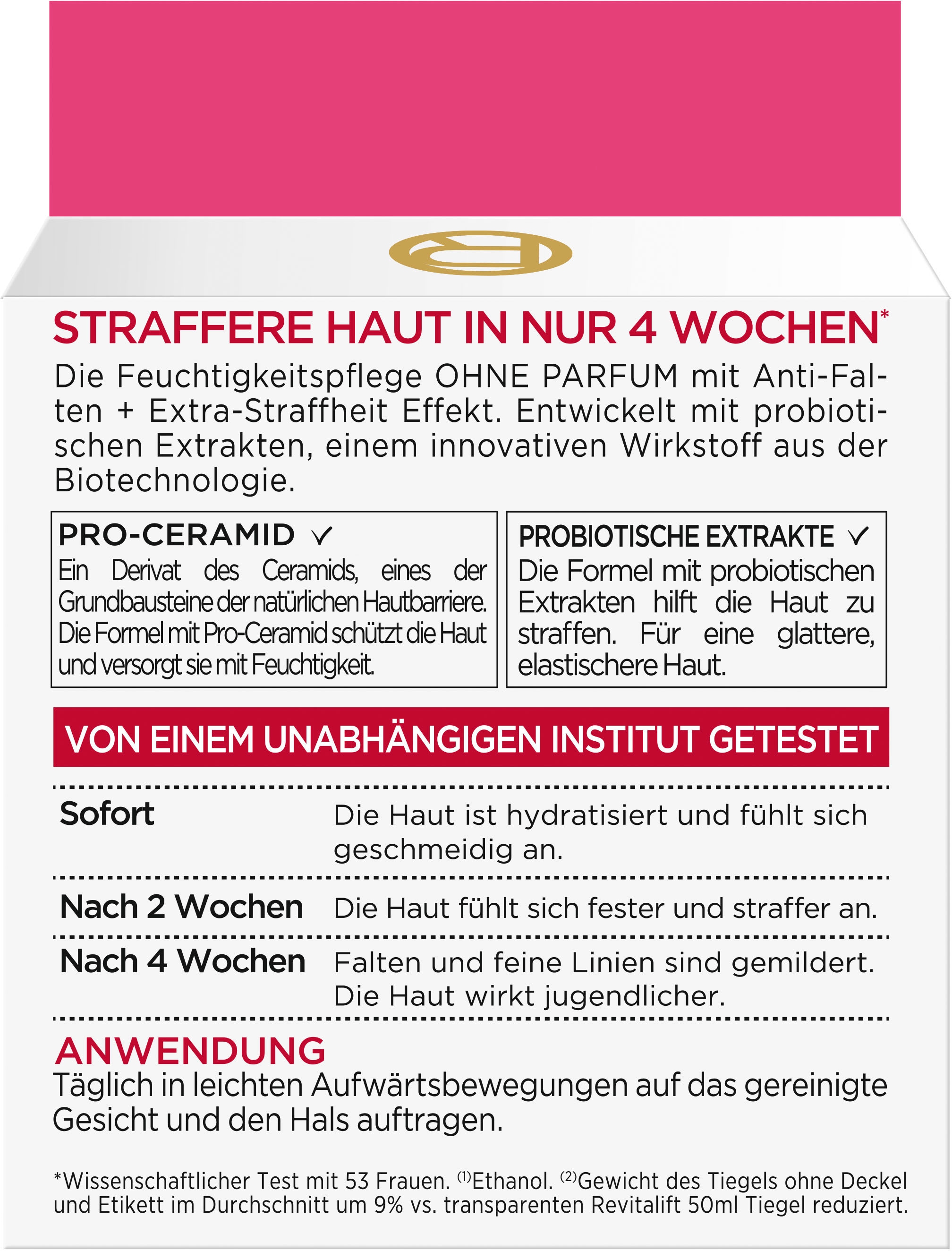 L'ORÉAL PARIS Feuchtigkeitscreme »Revitalift Klassik Ohne Parfum«, mit hoher Wirksamkeit