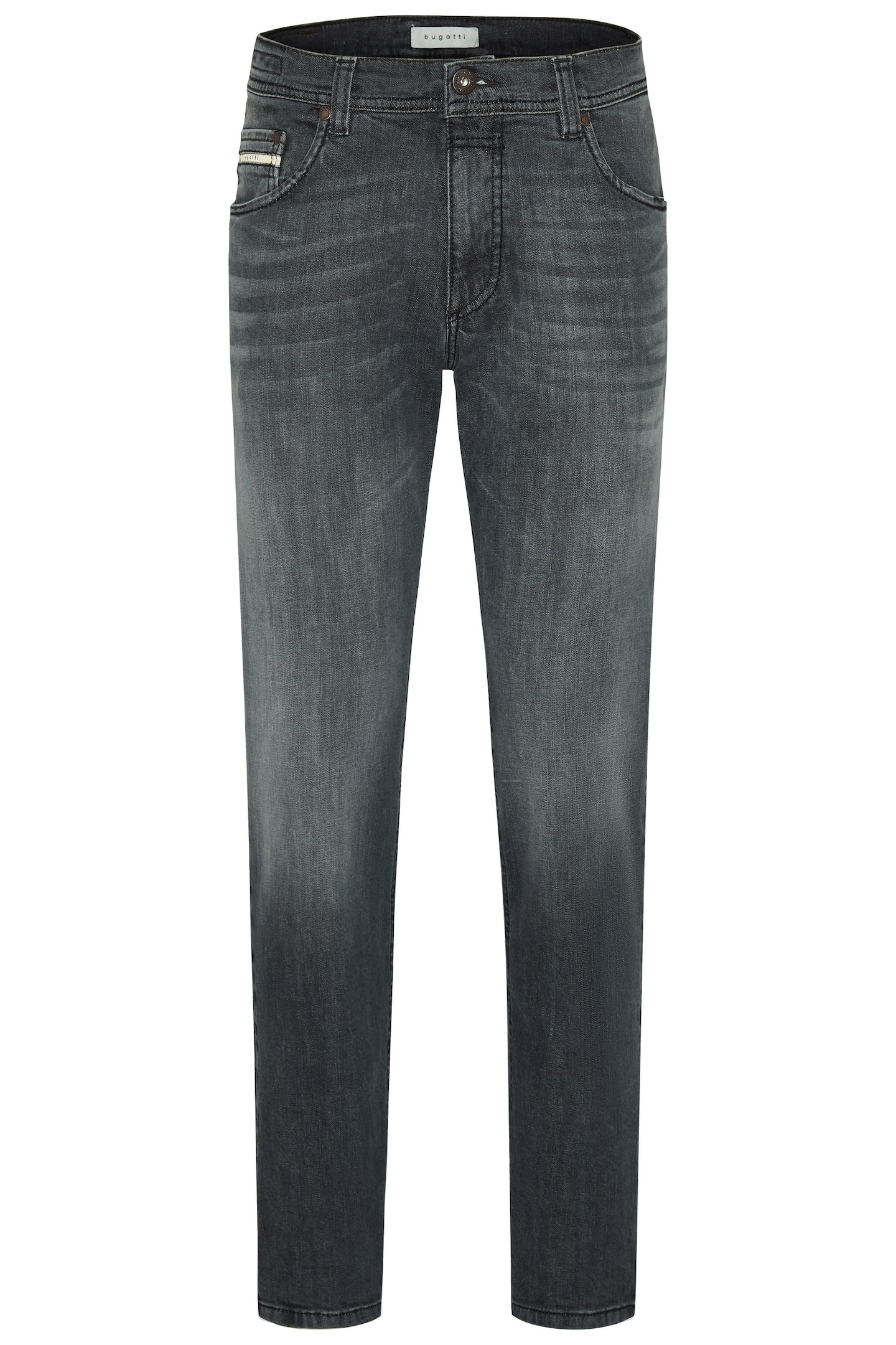 bugatti 5-Pocket-Jeans, mit einem leichten Used-Look