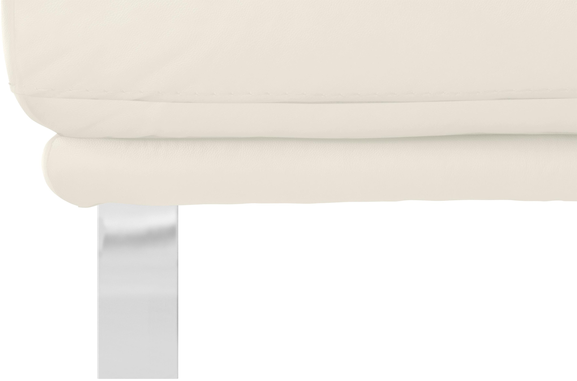 W.SCHILLIG Hocker »montanaa«, mit Metallkufen in Chrom glänzend, Breite 71 cm