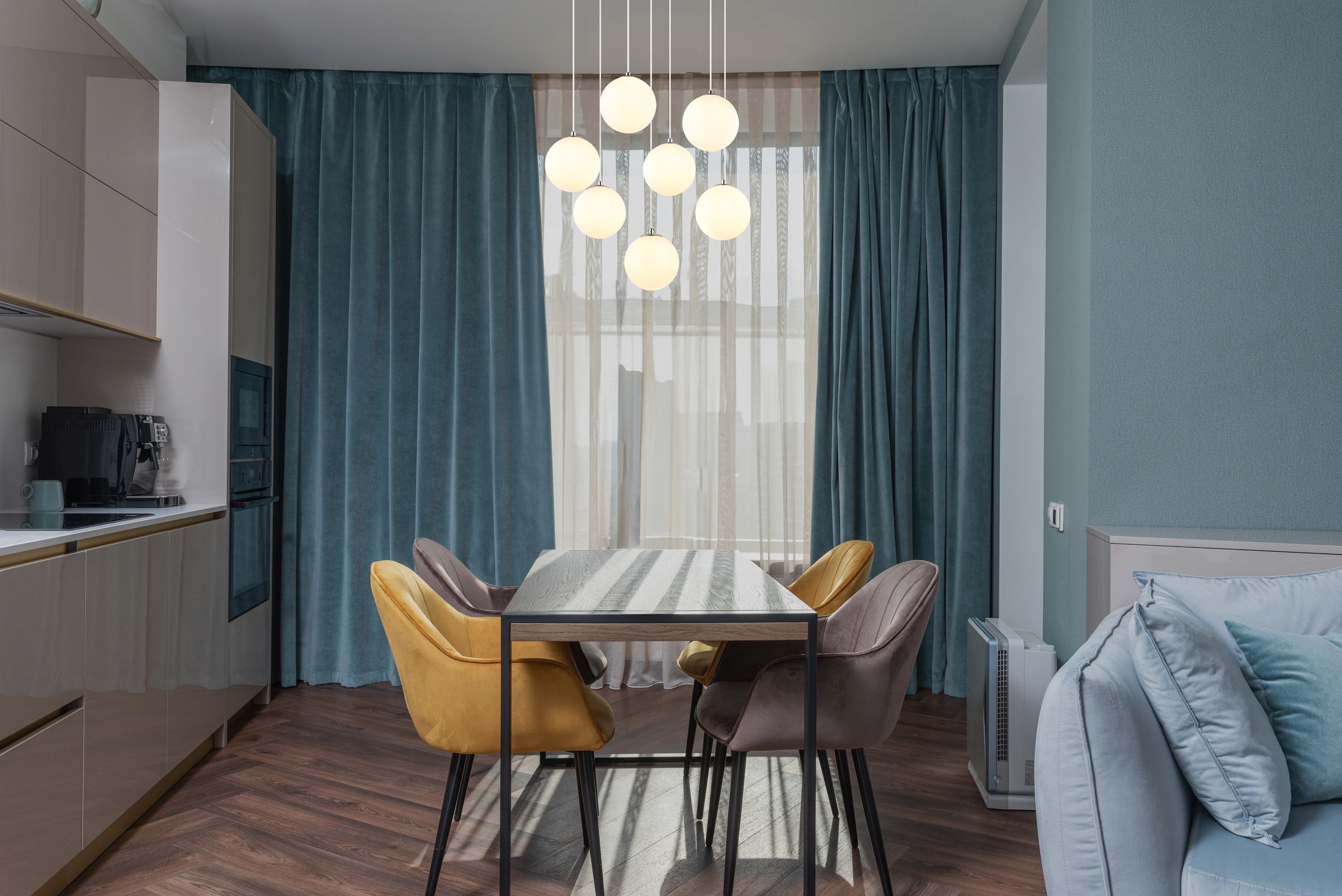 GLOBO LIGHTING Hängeleuchte »RIHA« G9 1 Stk. Warmweiß Hängelampe/Pendelleuc günstig online kaufen