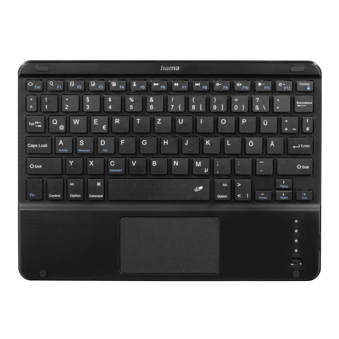 Hama Laptop-Hülle »Tablet Case "Premium" mit Tastatur für Tablets 24 - 28 cm (9,5 - 11")«, 24,1 cm (9,5 Zoll)