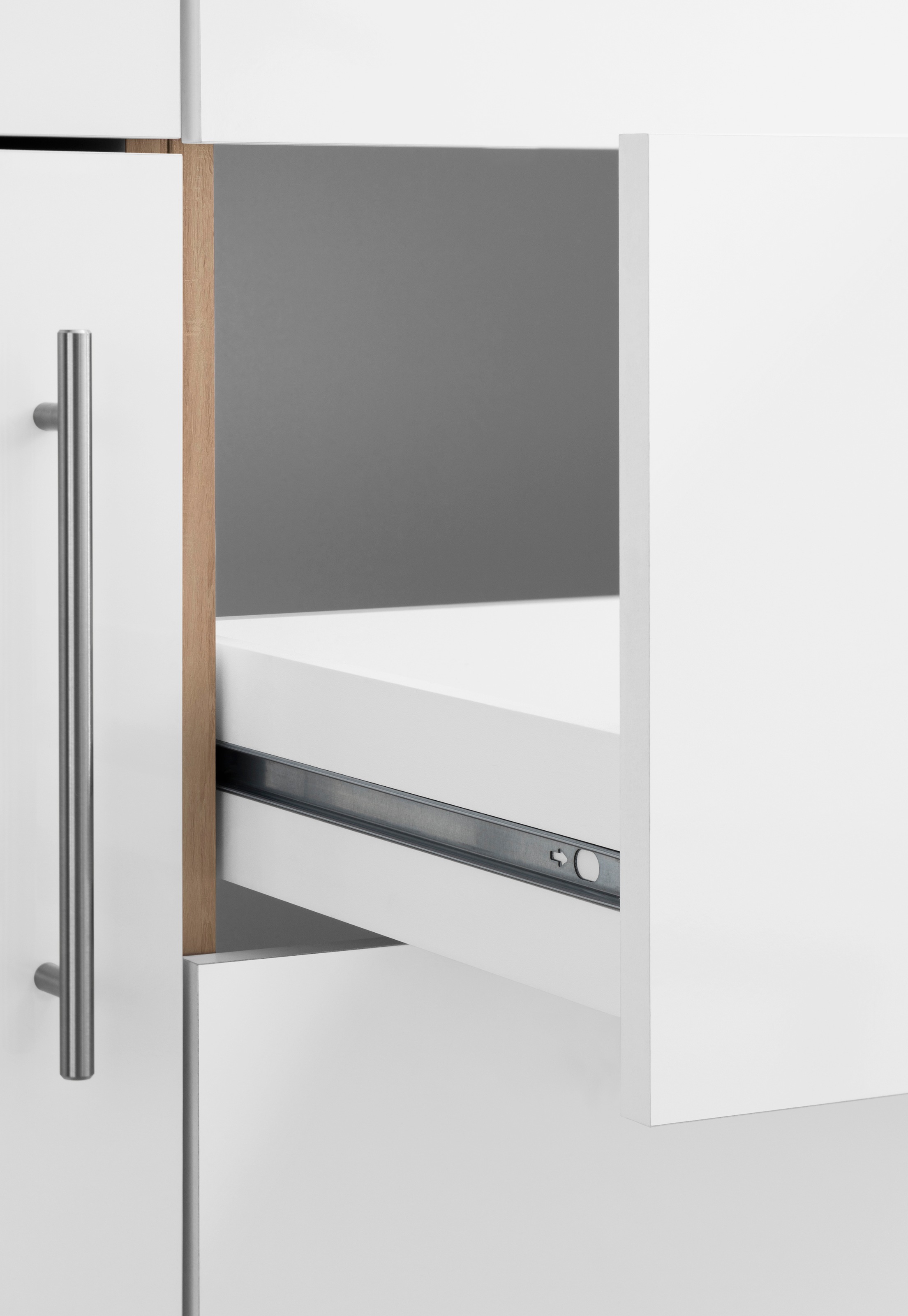 cm 360 »Cali«, wiho Metallgriffen E-Geräten, mit bestellen Küchenzeile online Breite Küchen mit