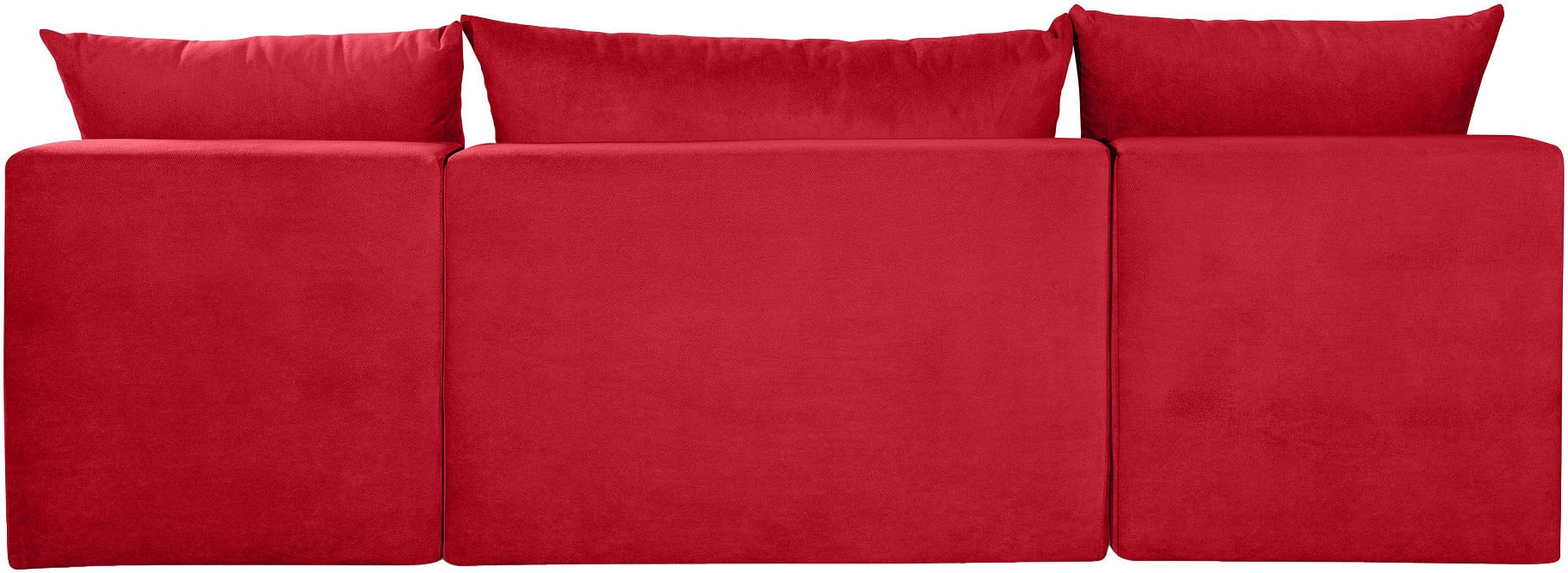 COLLECTION AB Wohnlandschaft »Pico U-Form, Breite 220, mit Schlaffunktion, Bettkasten & Zierkissen«, Liegefläche 117x220 cm