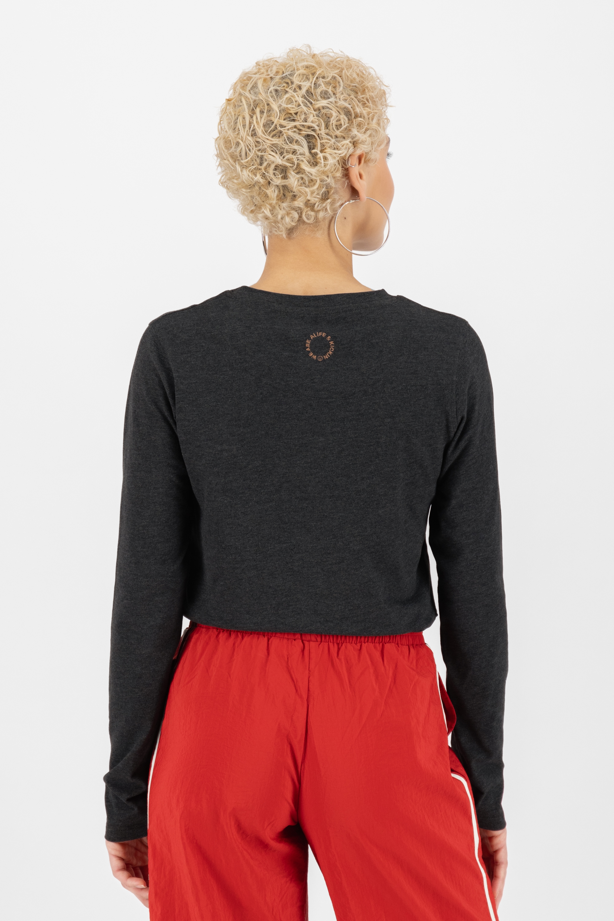 Alife & Kickin Langarmshirt »Damen LeaAK A«, Figurnah geschnittenes Longsleeve Shirt mit Rundhalsausschnitt