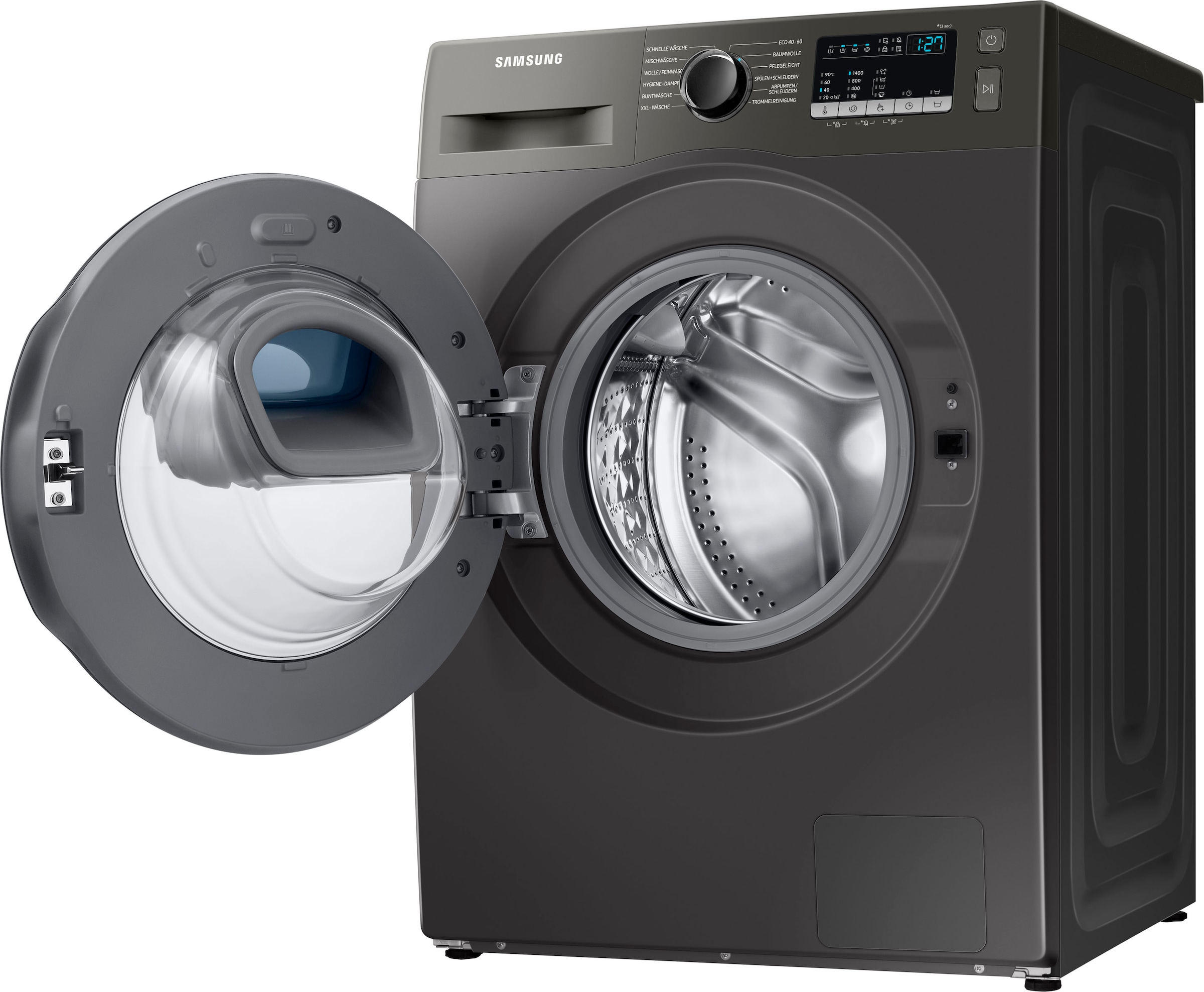 19. Bild von Samsung Waschmaschine »WW7ET4543AX«, WW4500T INOX, WW7ET4543AX, 7 kg, 1400 U/min, AddWash™
