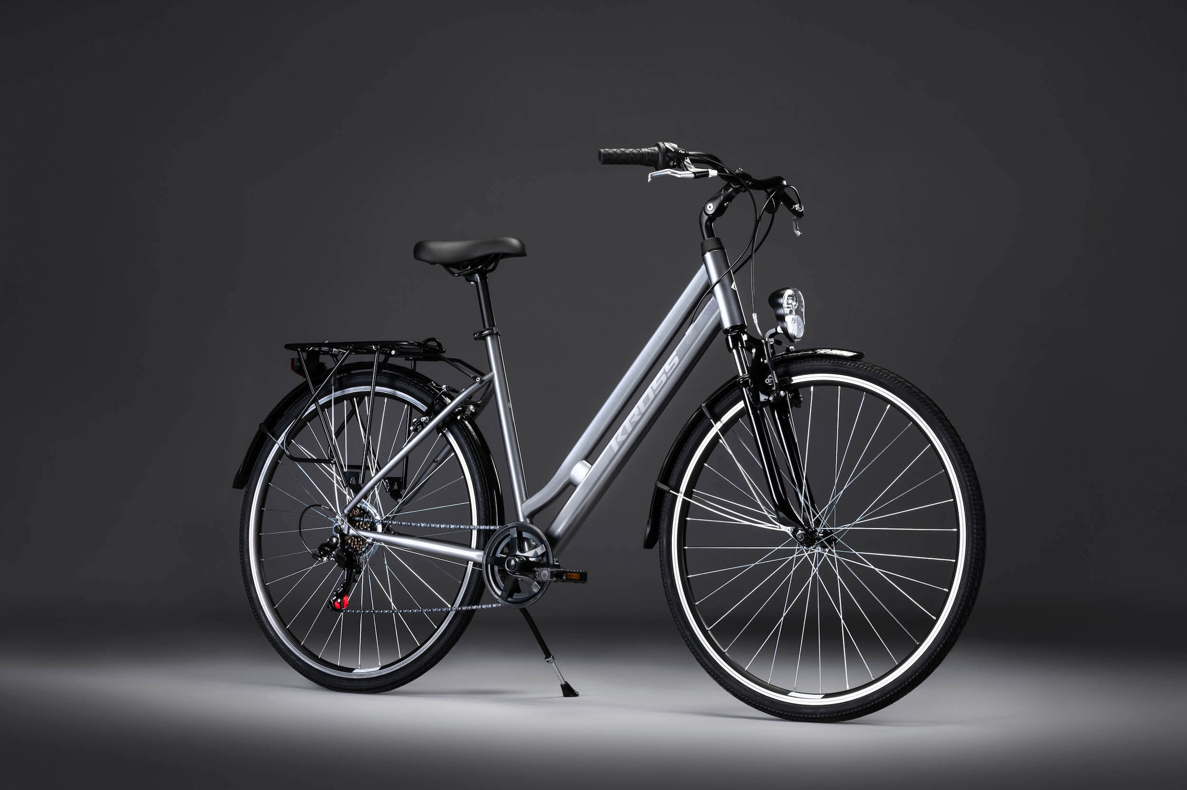Kross Cityrad »Sentio 1.0«, 6 Gang, Shimano, TOURNEY TZ500 Schaltwerk, Kettenschaltung