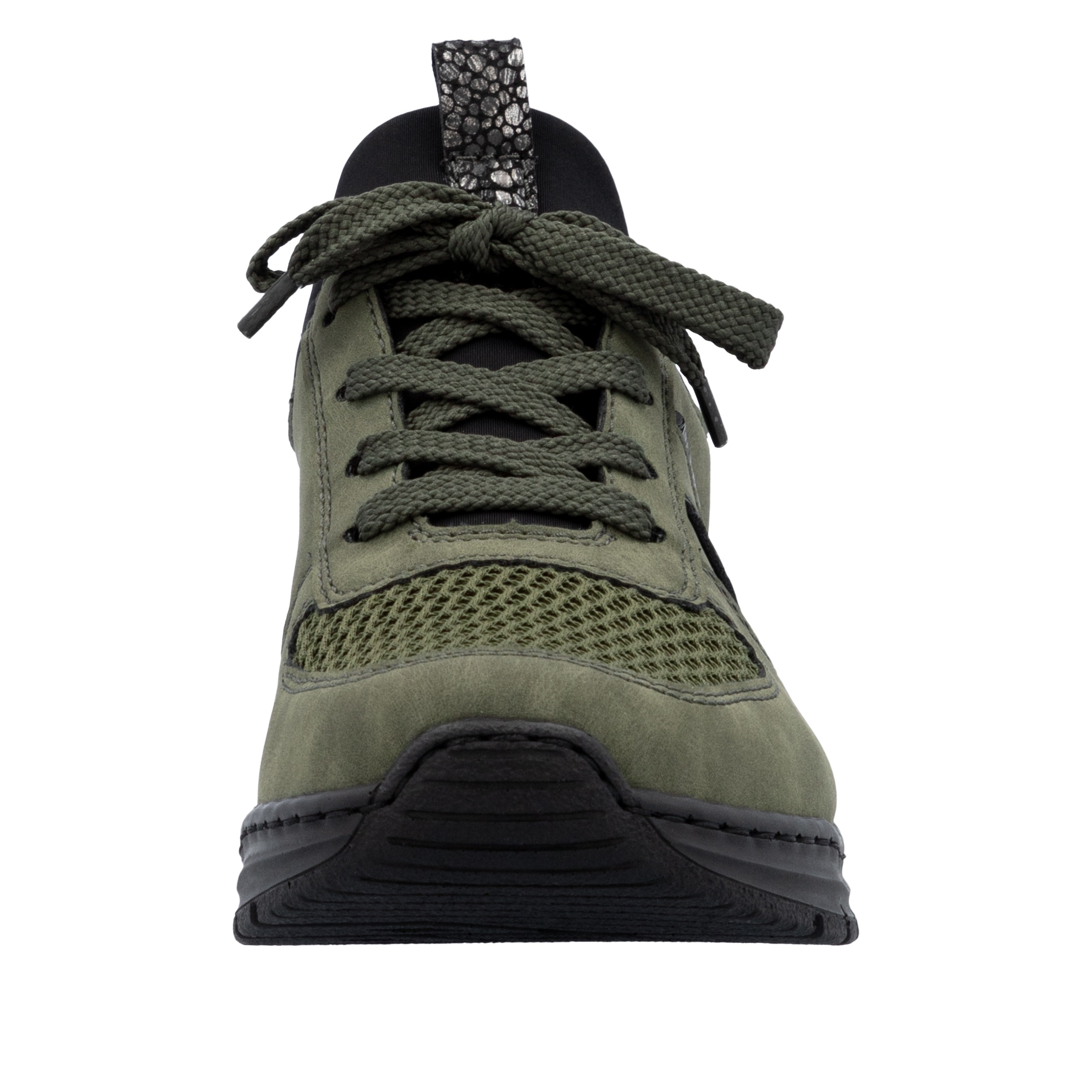 Rieker Slip-On Sneaker, Schlupfschuh, Halbschuh, Freizeitsneaker, weiche MemoSoft-Innensohle