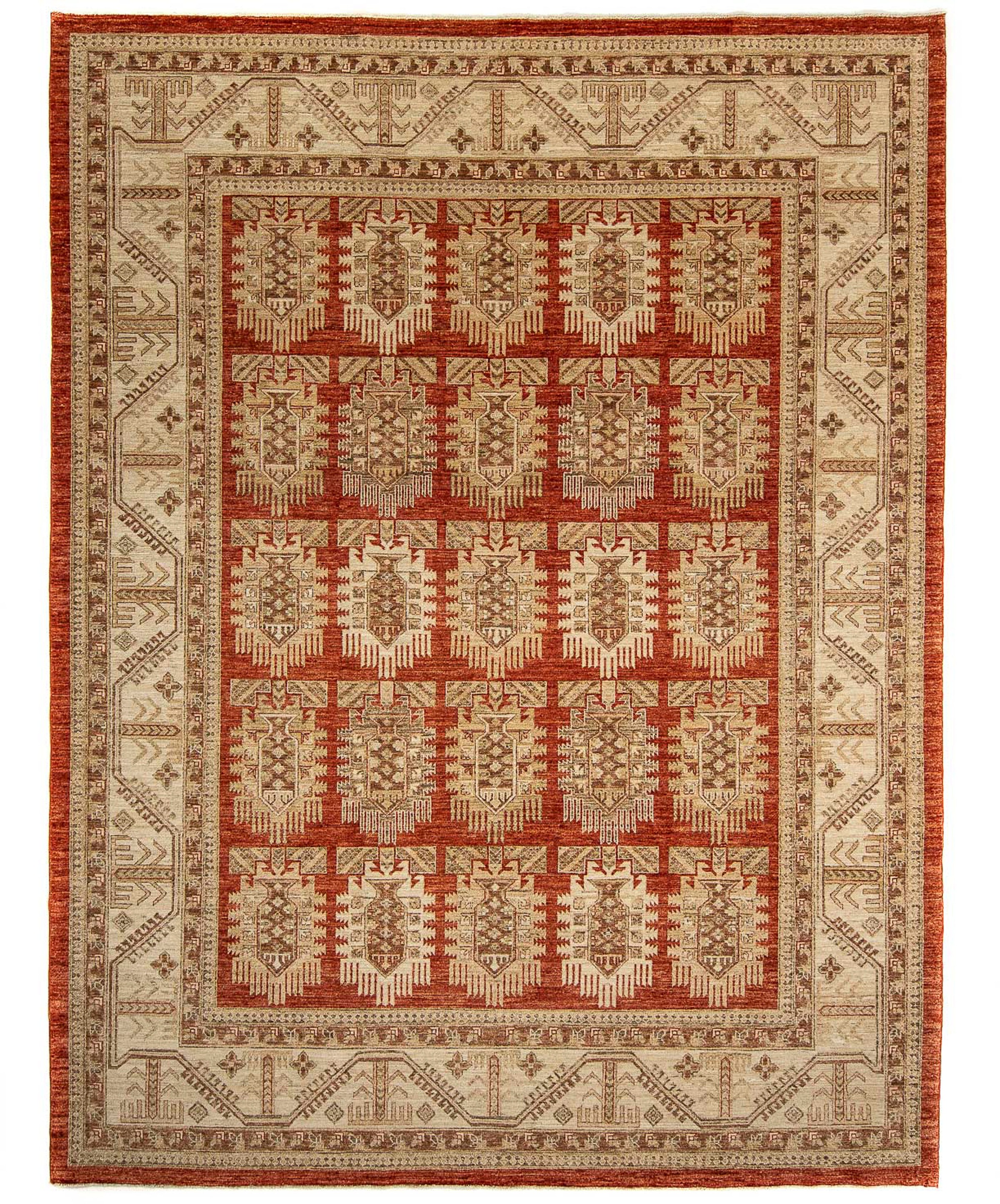 morgenland Orientteppich »Ziegler - 302 x 245 cm - rost«, rechteckig, Wohnz günstig online kaufen