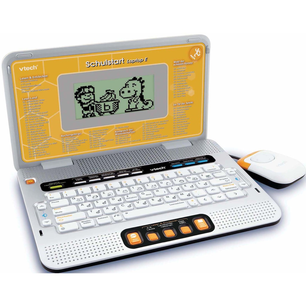 Vtech® Kindercomputer »School & Go, Schulstart Laptop E - orange«