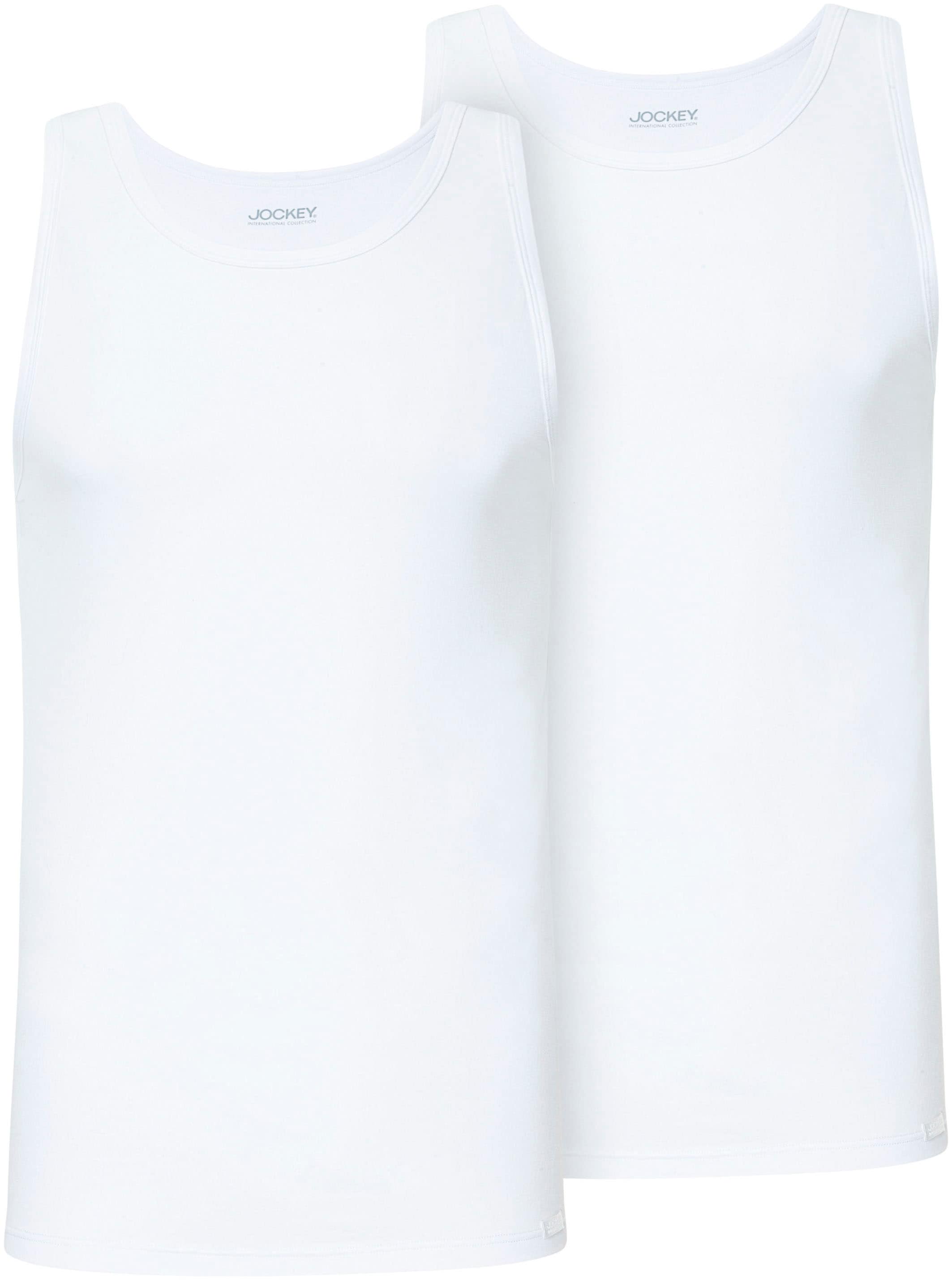 Jockey Unterhemd »Cotton+«, (2 St.), klassisch für jeden Tag