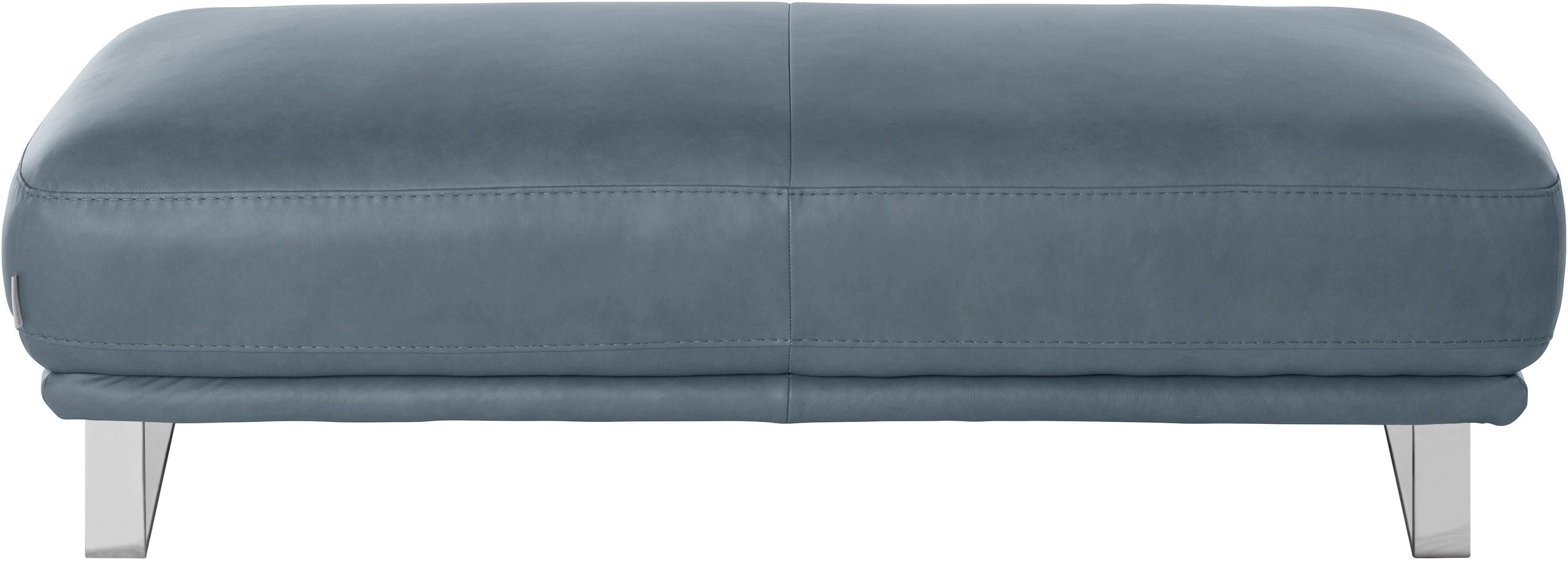 W.SCHILLIG Hocker »montanaa«, mit Metallkufen in Chrom glänzend, Breite 141 cm