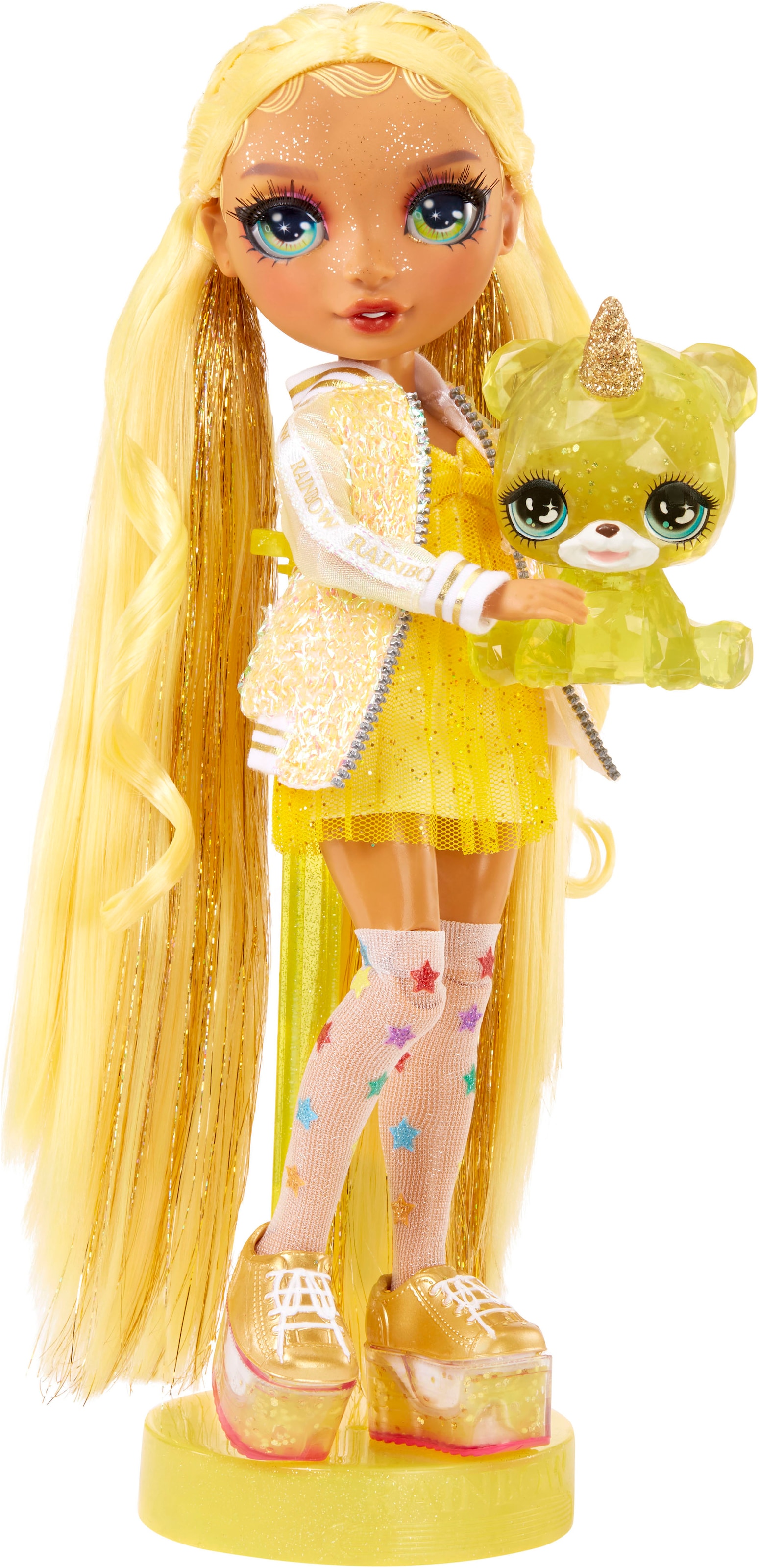 RAINBOW HIGH Anziehpuppe »Classic Rainbow Fashion Doll- Sunny (yellow)«