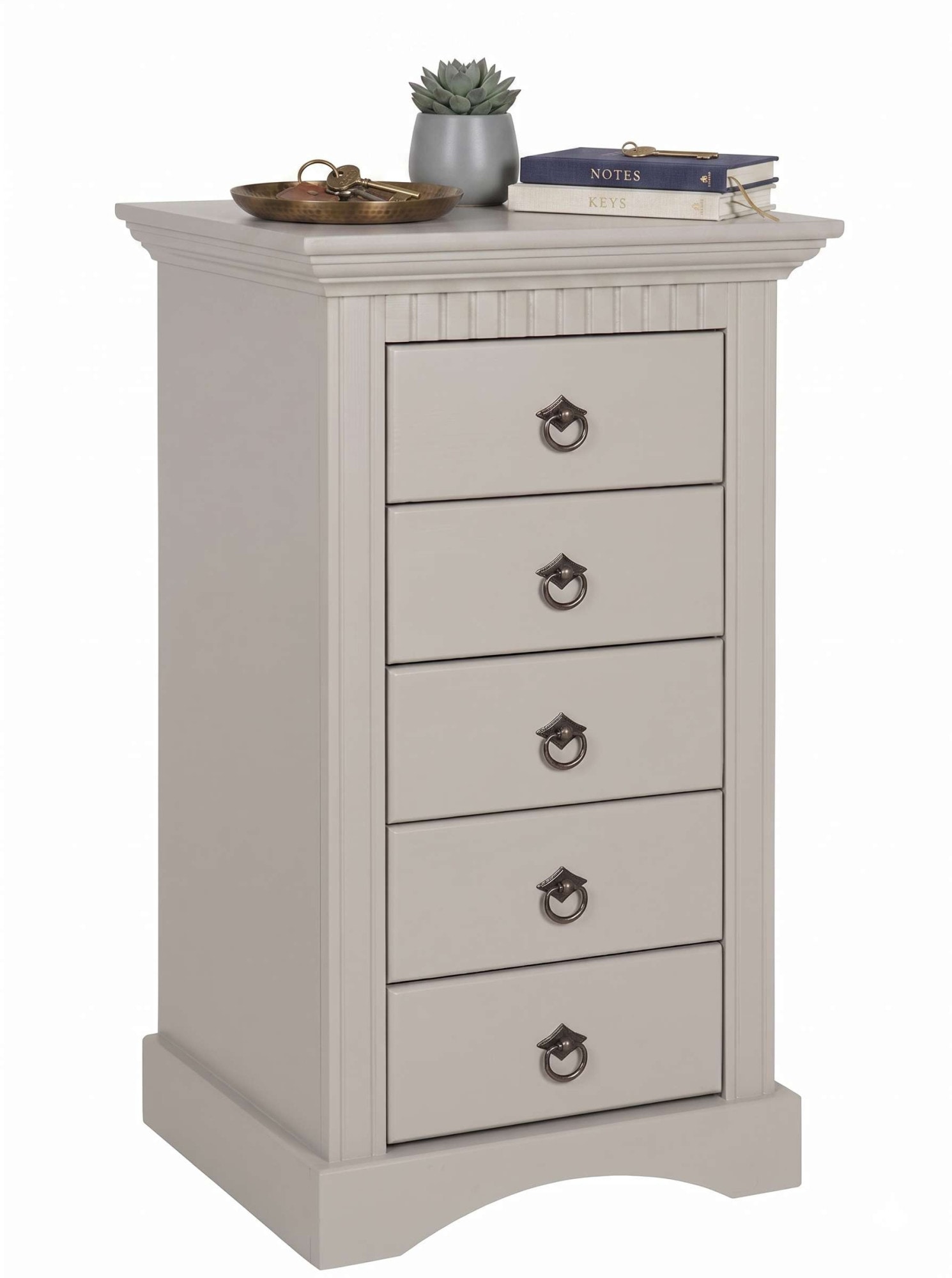 OTTO home Kommode »Rustic« Breite 48cm, aus massiver Kiefer, 5 Schubladen, FSC®-zertifiziert