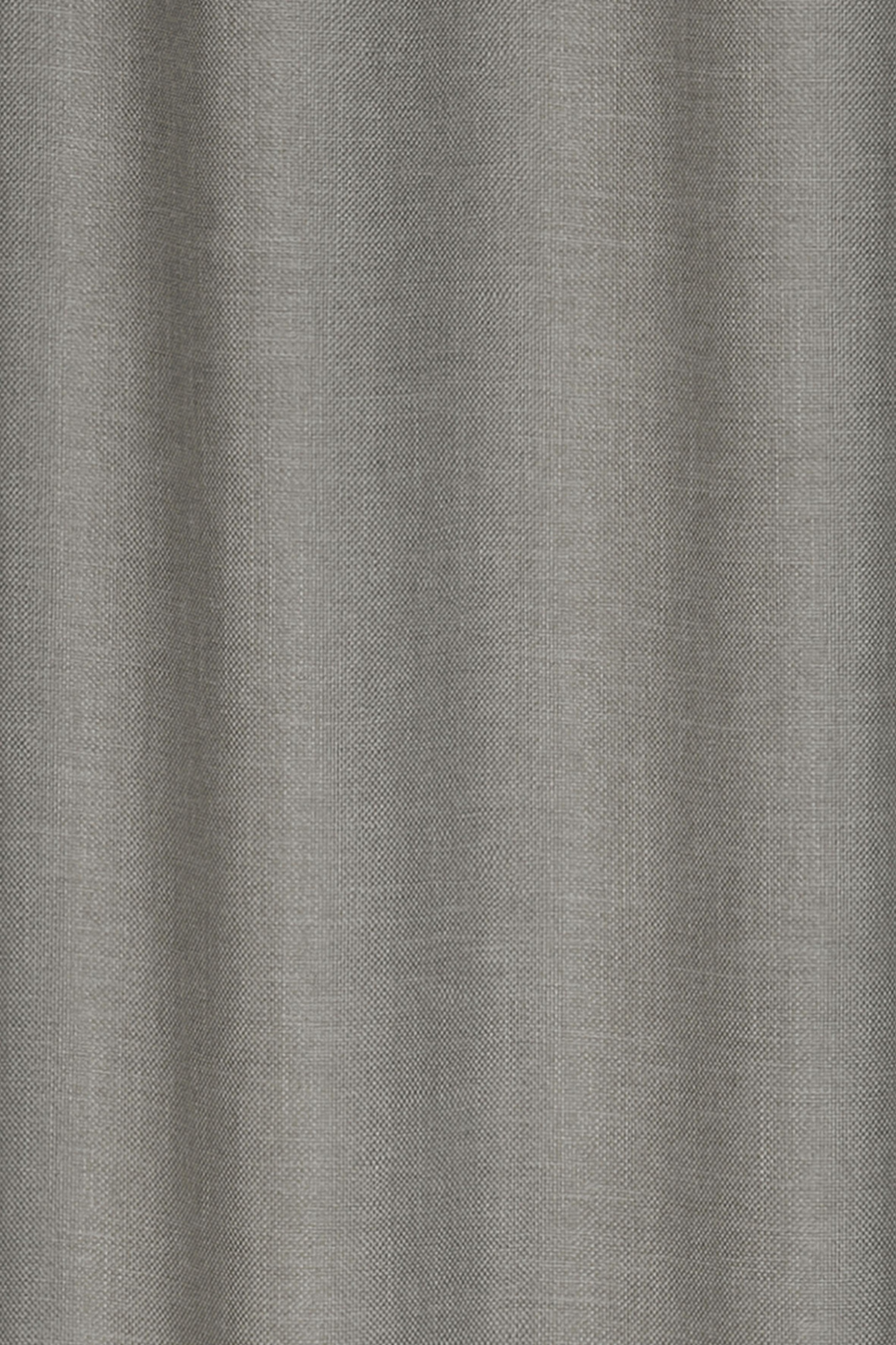BARBARA Home Collection Gardine »Barbara«, (1 St.), Gardine mit verdeckten Schlaufen blickdicht, Leinenoptik 255x140cm
