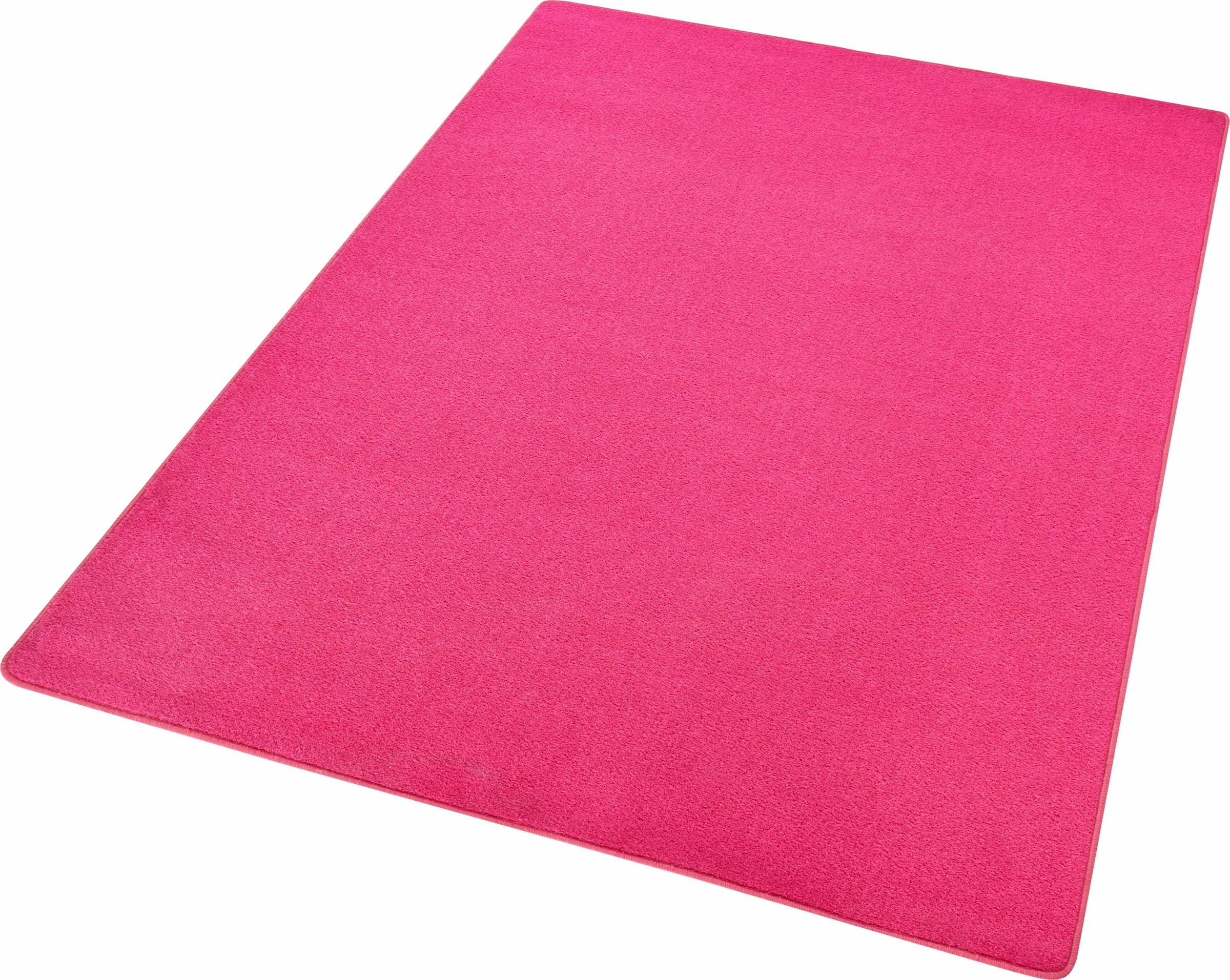 HANSE Home Teppich »Fancy«, rechteckig, 7 mm Höhe, Kurzflor, Läufer, uni, gekettelt, Wohnzimmer, Schlafzimmer, Esszimmer
