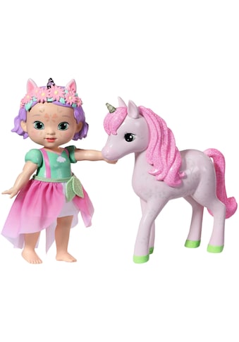Baby Born Stehpuppe »Storybook Prinzessin Ivy, 18 cm«, mit Einhorn und Lichteffekten kaufen
