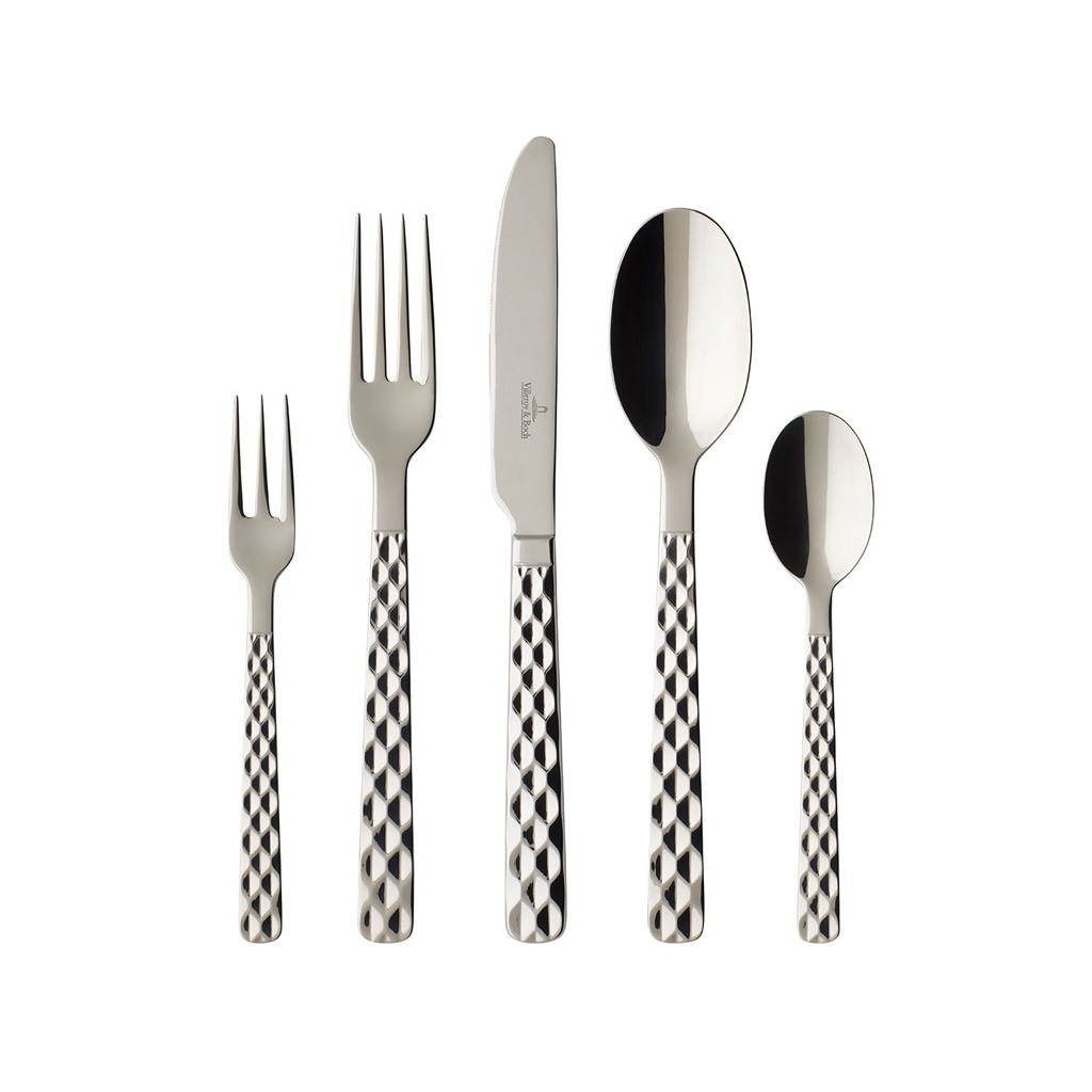 Villeroy & Boch Besteck-Set »Tafelbesteck Boston 30er Set silber« günstig online kaufen