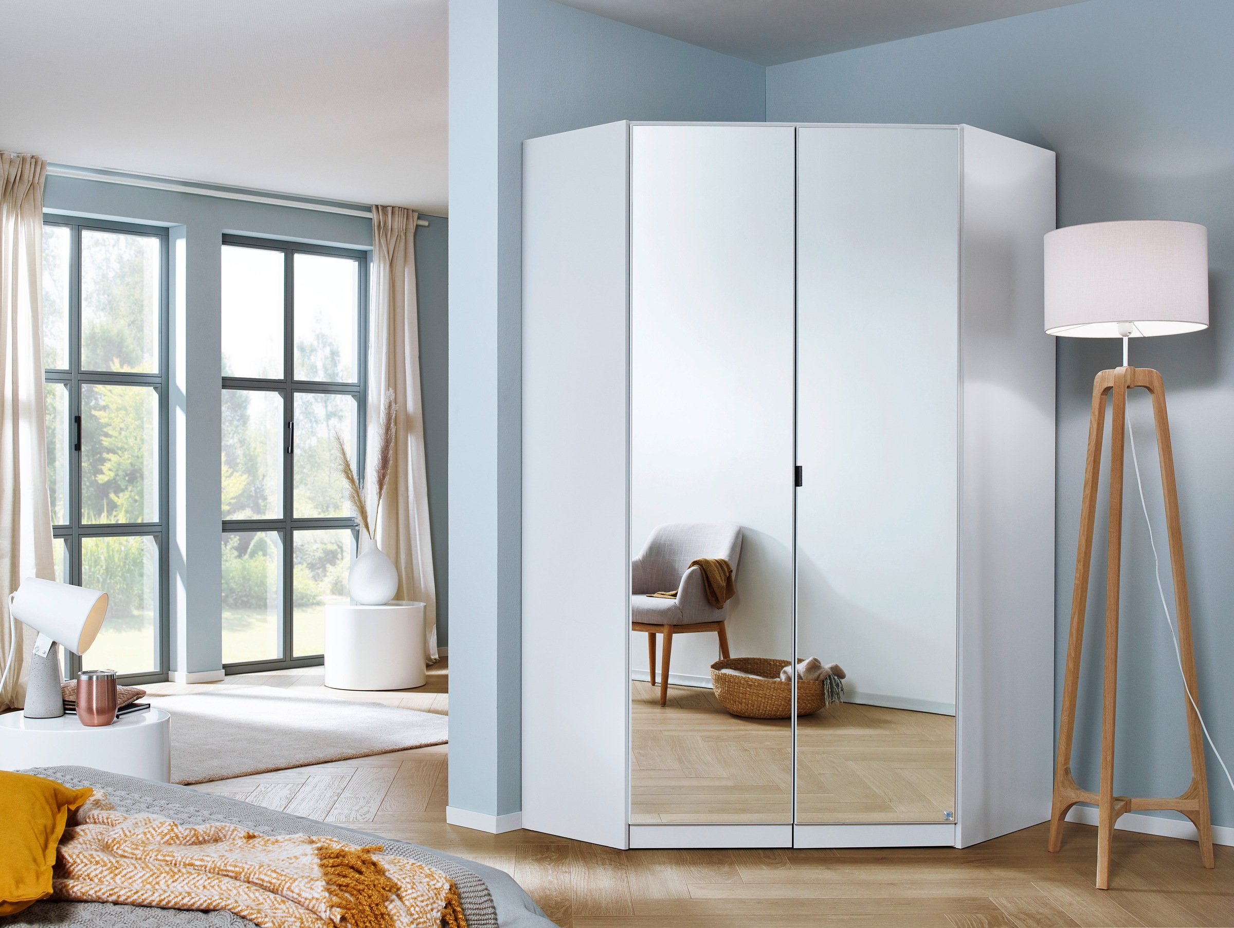 rauch Eckkleiderschrank »Kleiderschrank Schrank Ankleidezimmer Schlafzimmer günstig online kaufen