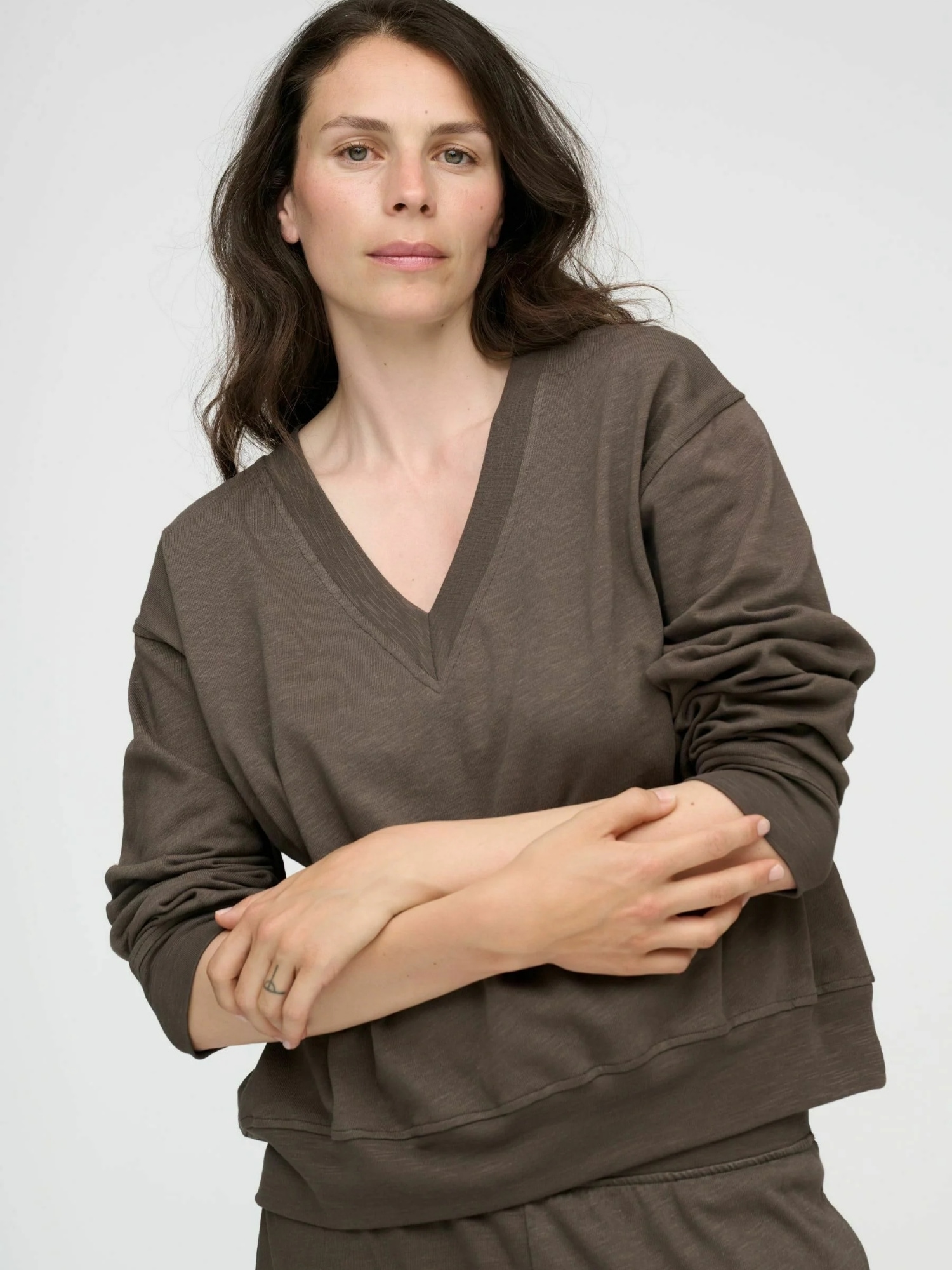 moshi moshi mind Strickpullover »moshi moshi mind Sweater inhale«