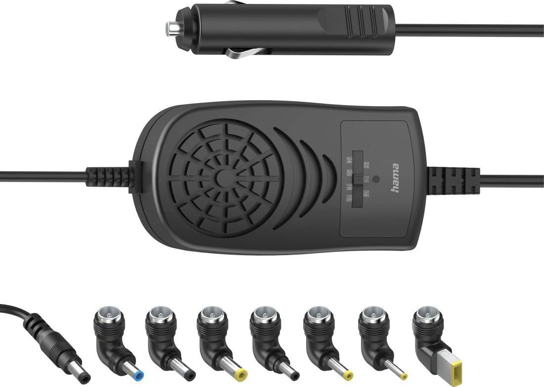Notebook-Netzteil »Universal-Kfz-Notebook-Netzteil, 15-24V/120W 8 Notebookstecker«