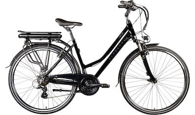 E-Bike »Z802 Damen«, 21 Gang, Shimano, Altus RD-M310, Heckmotor 250 W