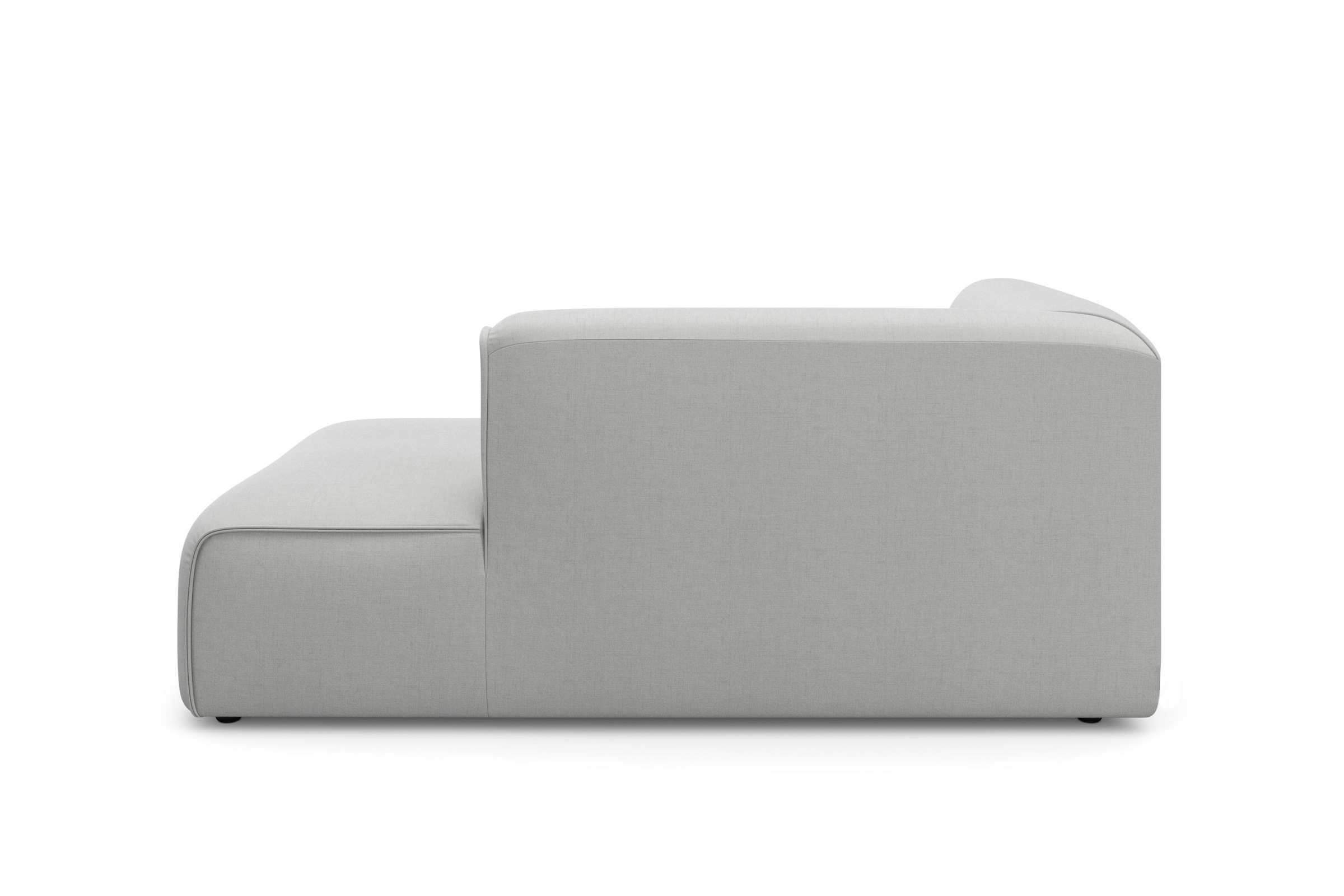 RAUM.ID Ottomane »Merid Chaiselongue, Maße B/T/H: 100/162/70 cm«, als Modul oder separat verwendbar, für individuelle Zusammenstellung