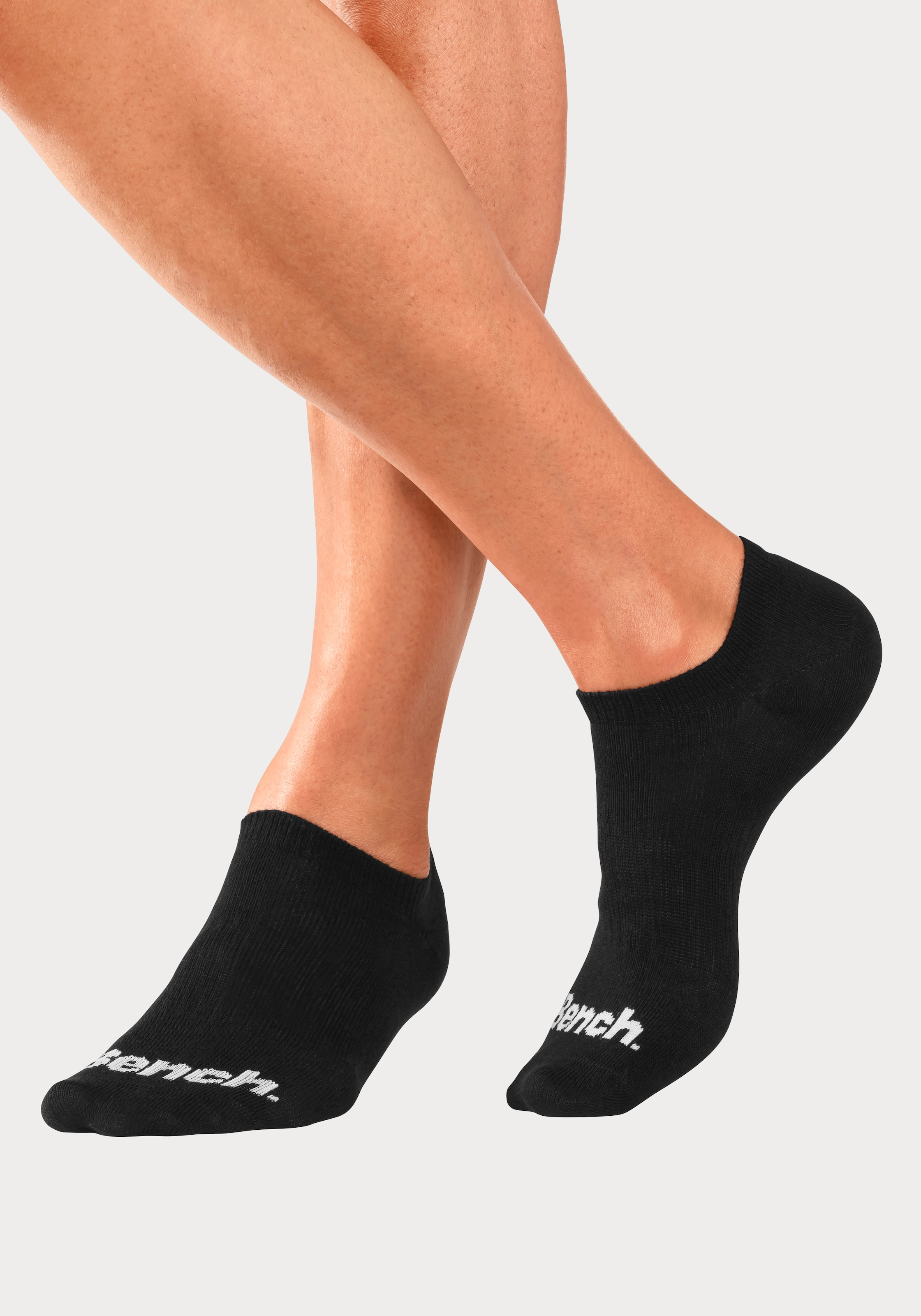 Bench. Sportsocken, (Packung, 6 Paar), Sneakersocken verschwinden im Schuh