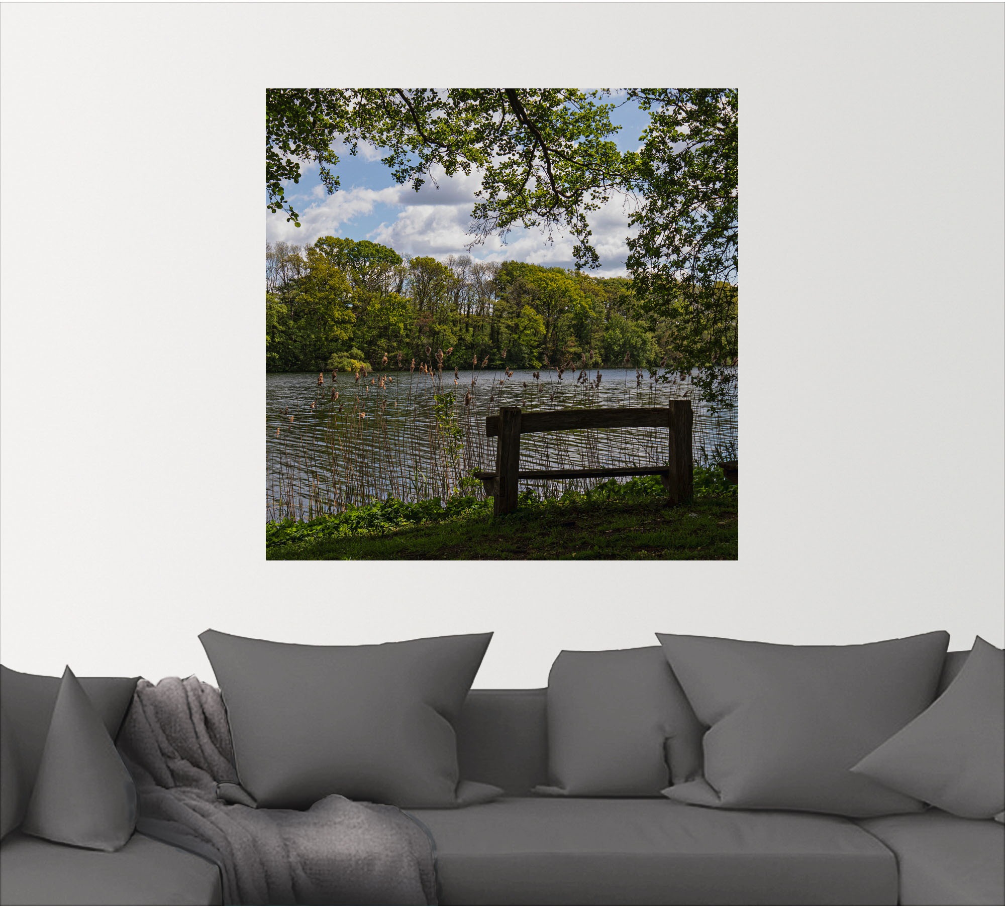 Artland Wandbild »Ein Ort zum Entspannen«, Gewässer, (1 St.), als Alubild, Leinwandbild, Wandaufkleber oder Poster in versch. Größen