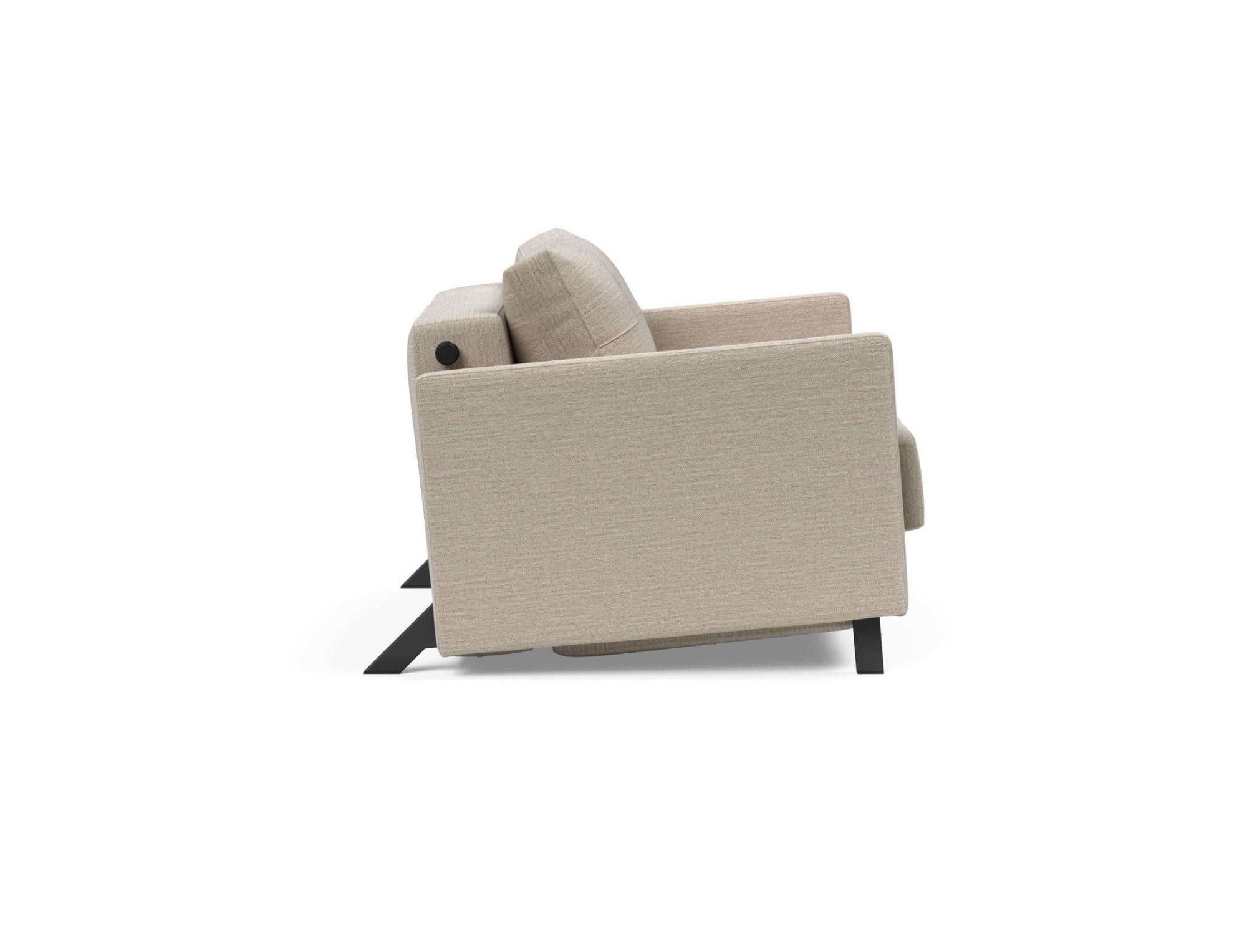 INNOVATION LIVING ™ Sessel »CUBED Schlafsessel«, Frontauszug, sehr platzsparend, abgewinkelt Sitzen - waagerecht Liegen