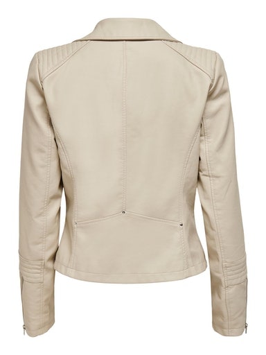 ONLY Lederimitatjacke »ONLGEMMA FAUX LEATHER BIKER OTW NOOS«, im Biker-Style