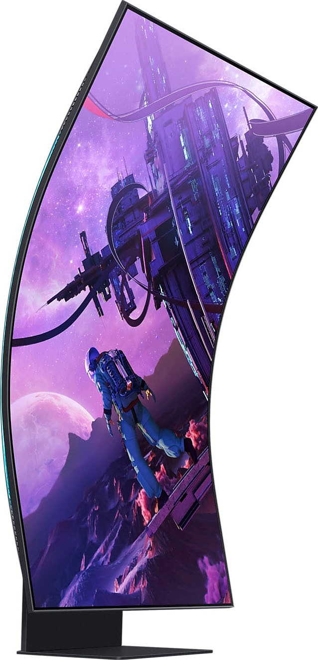 Samsung Curved-Gaming-LED-Monitor »Odyssey Ark S55BG970NU«, 138 cm/55 Zoll, 3840 x 2160 px, 4K Ultra HD, 1 ms Reaktionszeit, 165 Hz