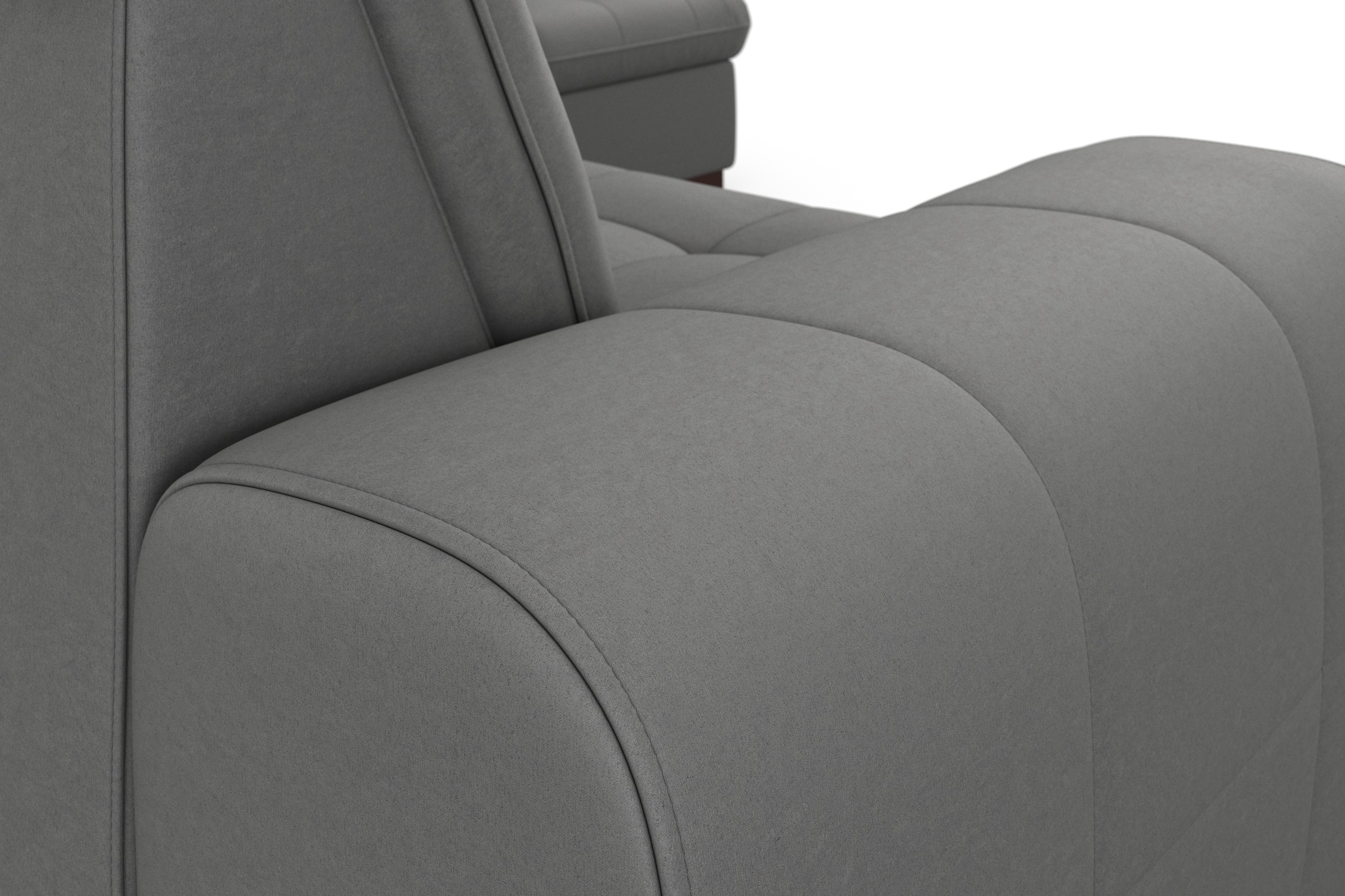 sit&more Ecksofa »Luxor L-Form«, wahlweise mit Bettfunktion, Stauraum und Kopfteilverstellung